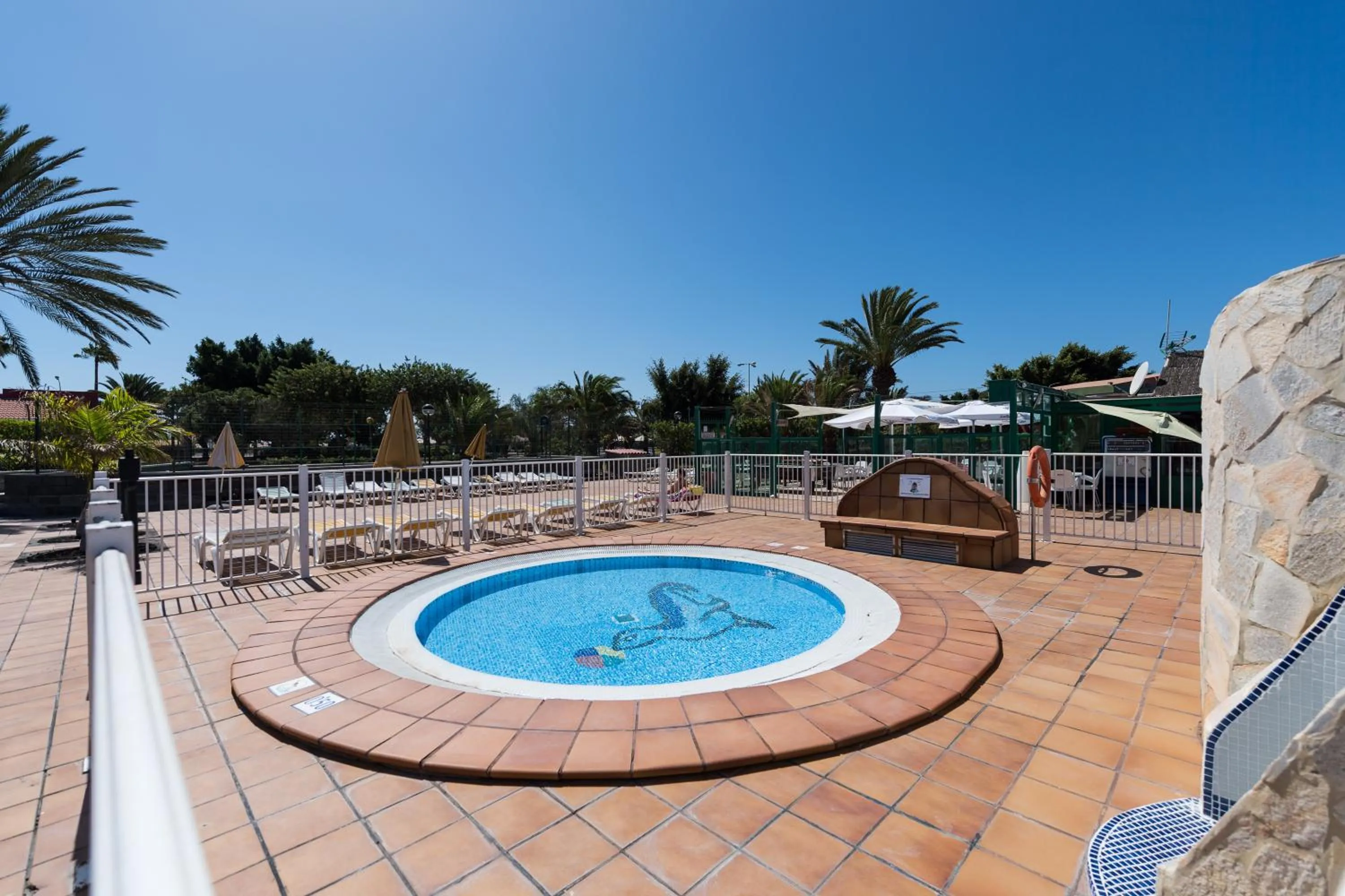 Swimming pool in Bungalow en Maspalomas