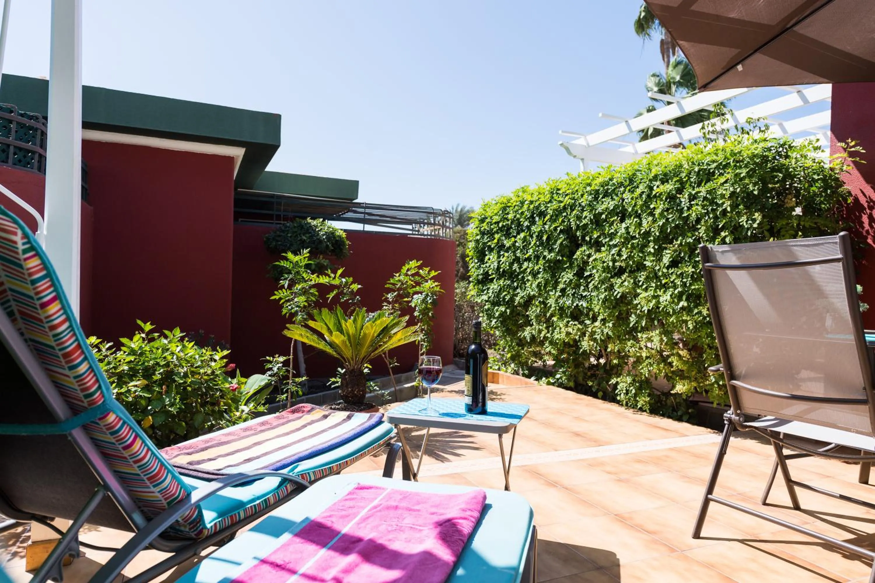 Balcony/Terrace in Bungalow en Maspalomas