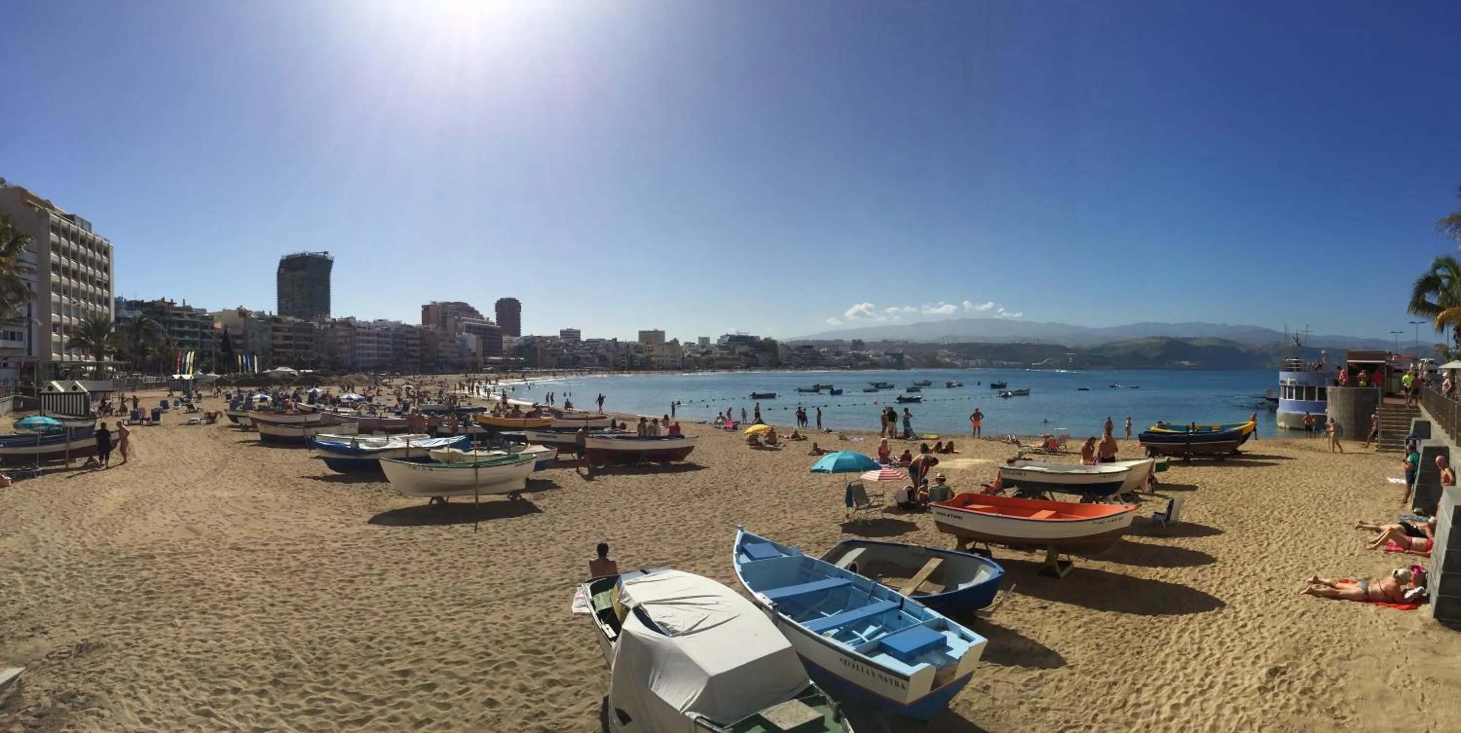 Beach in Bungalow en Maspalomas