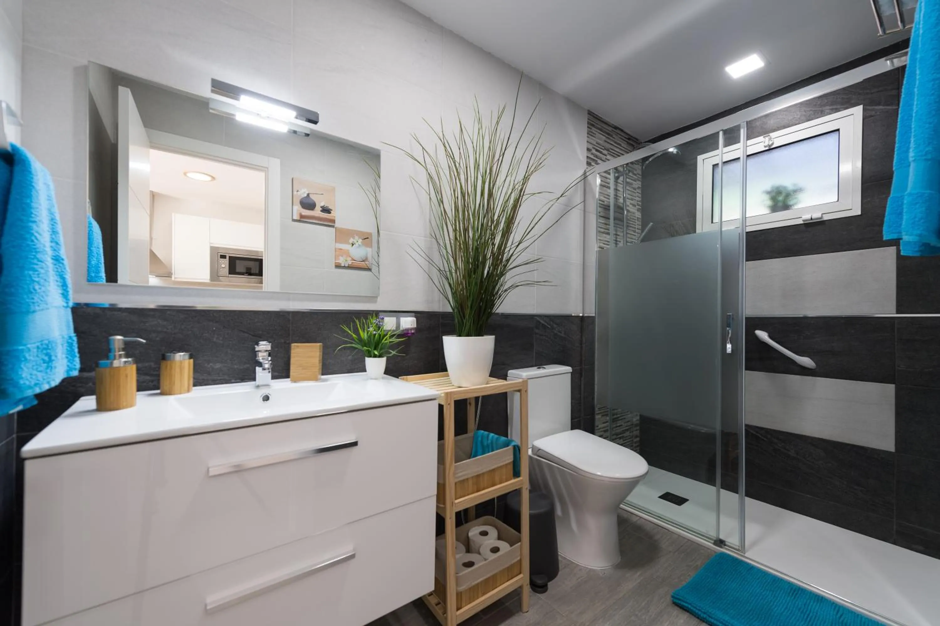 Bathroom in Bungalow en Maspalomas