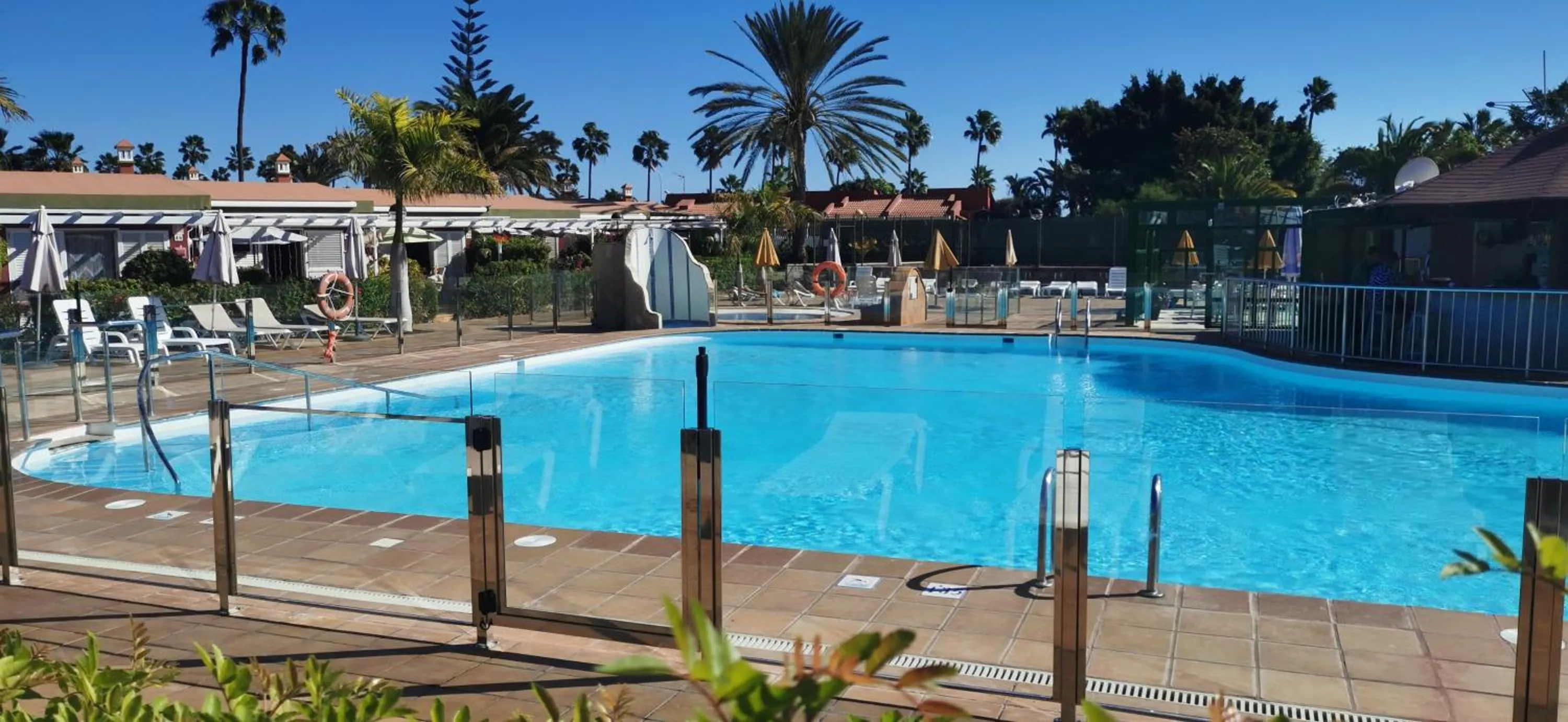 Swimming pool in Bungalow en Maspalomas