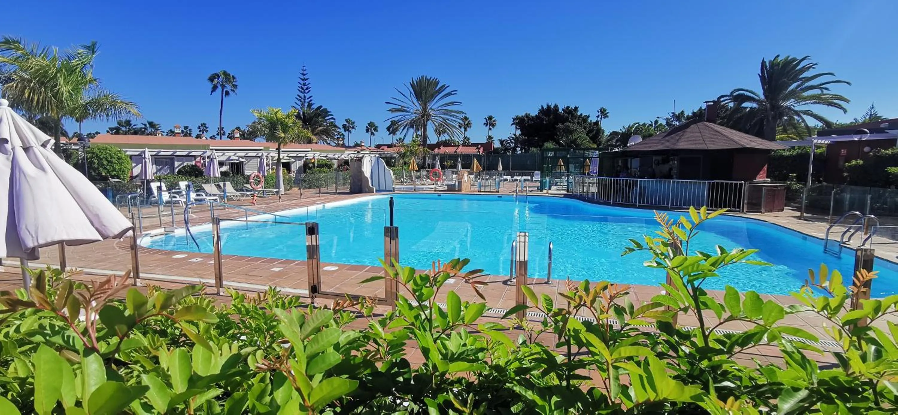 Swimming pool in Bungalow en Maspalomas