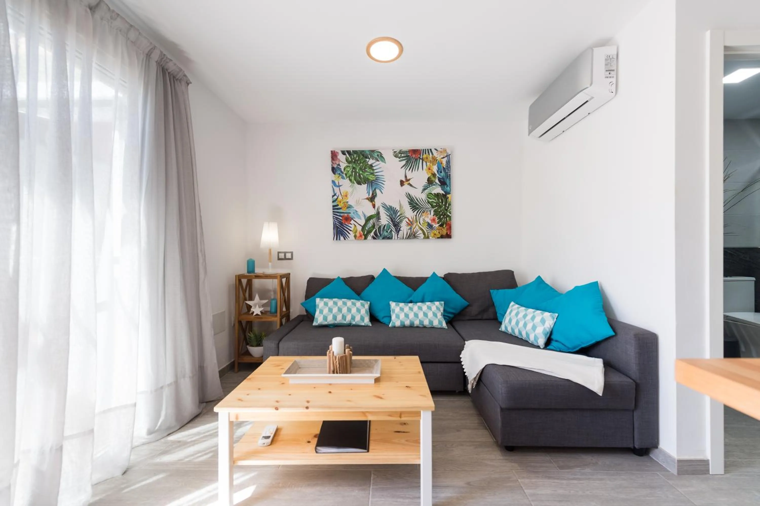 Living room in Bungalow en Maspalomas