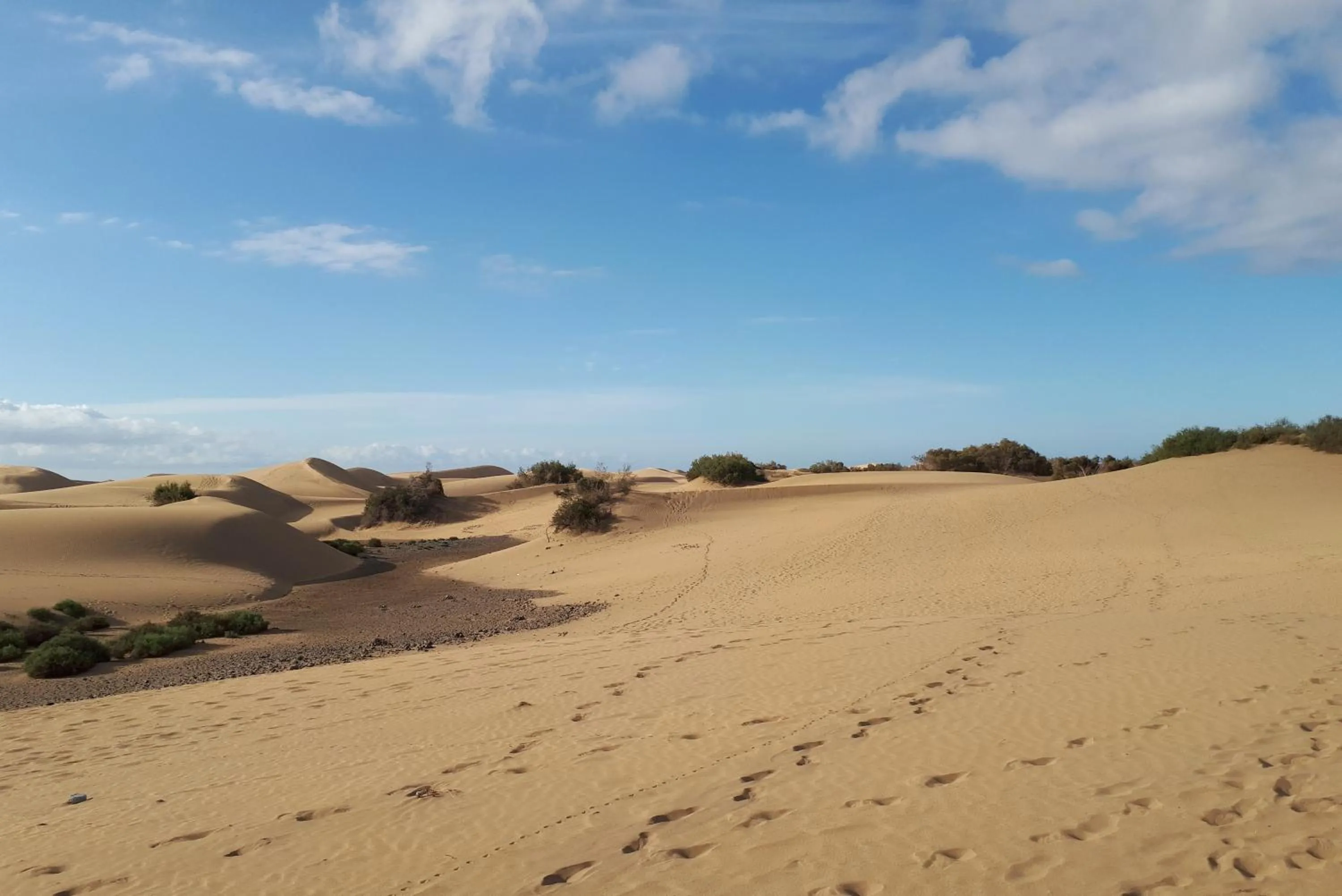 Beach in Bungalow en Maspalomas