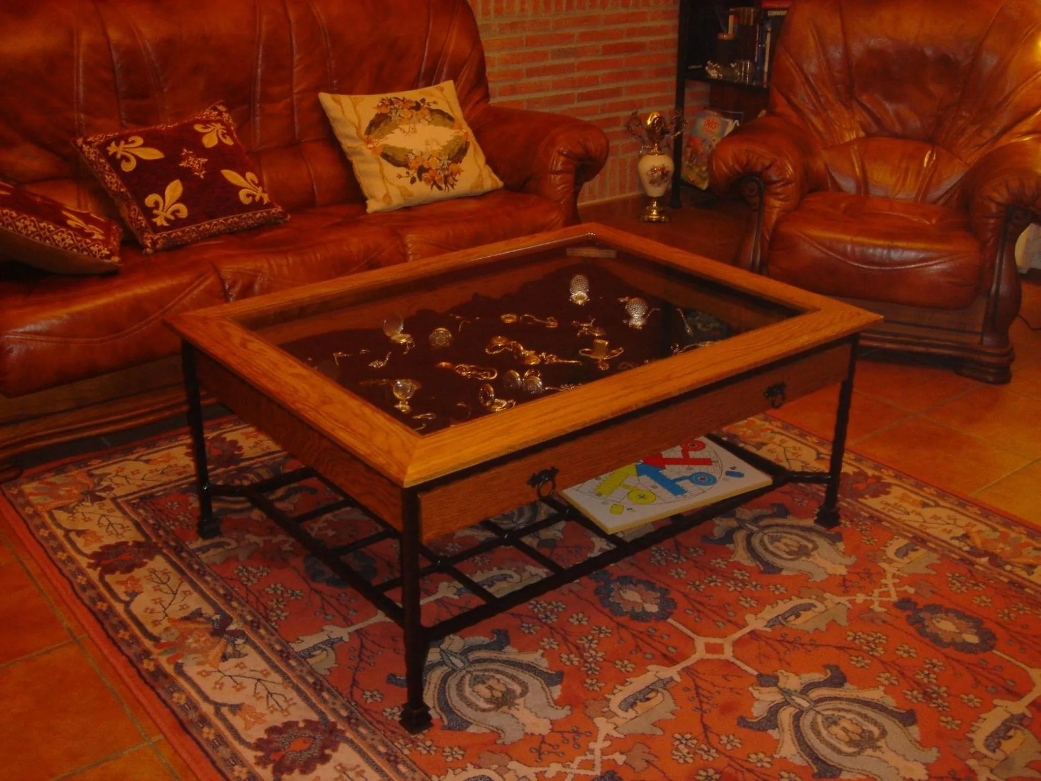 Communal lounge/ TV room in Posada Carpe Diem