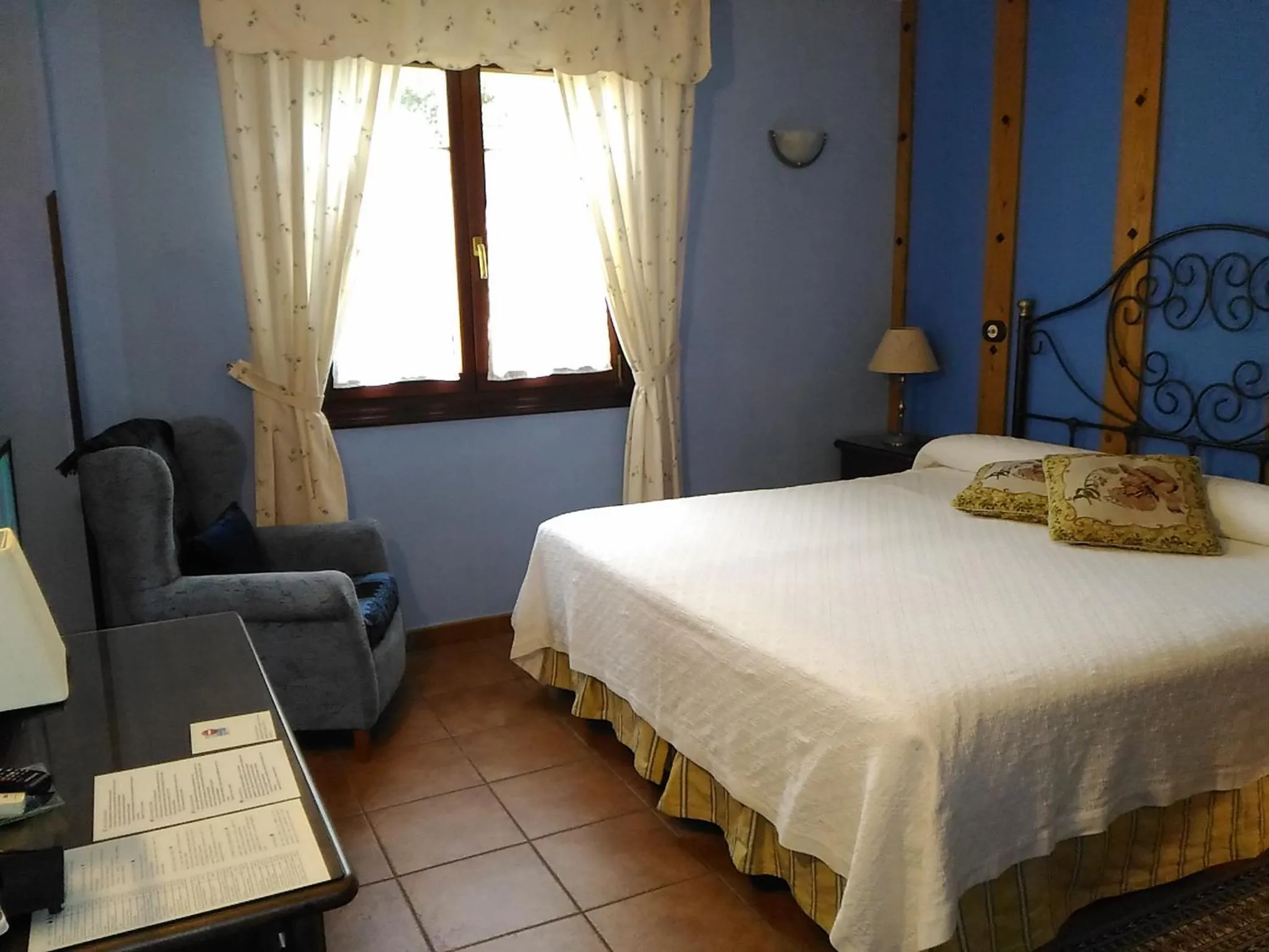 Bed in Posada Carpe Diem