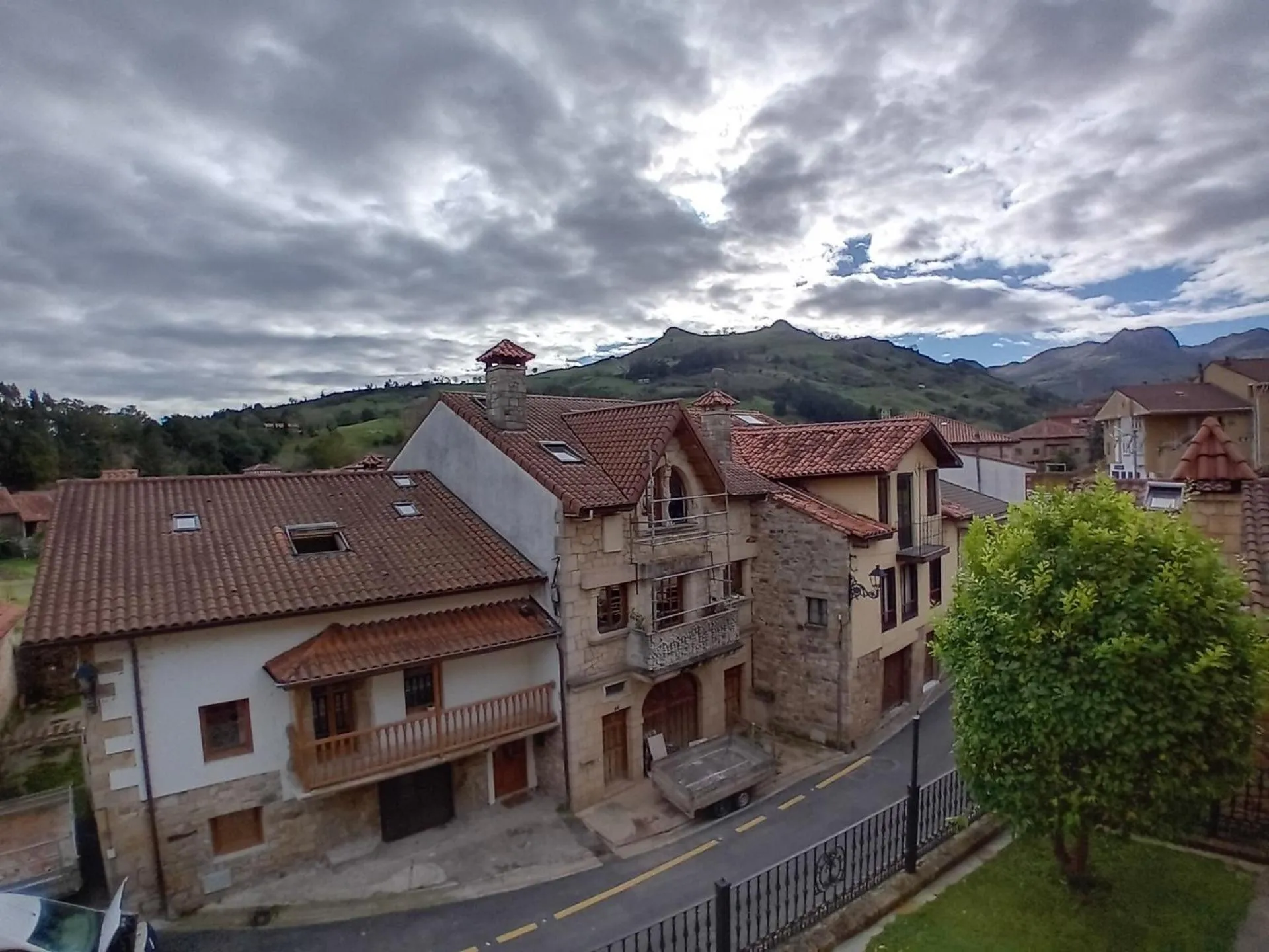 Garden view in Posada Carpe Diem
