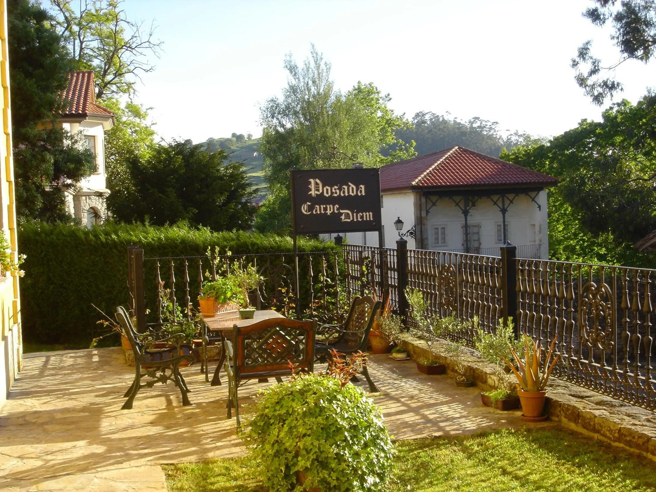 Garden in Posada Carpe Diem