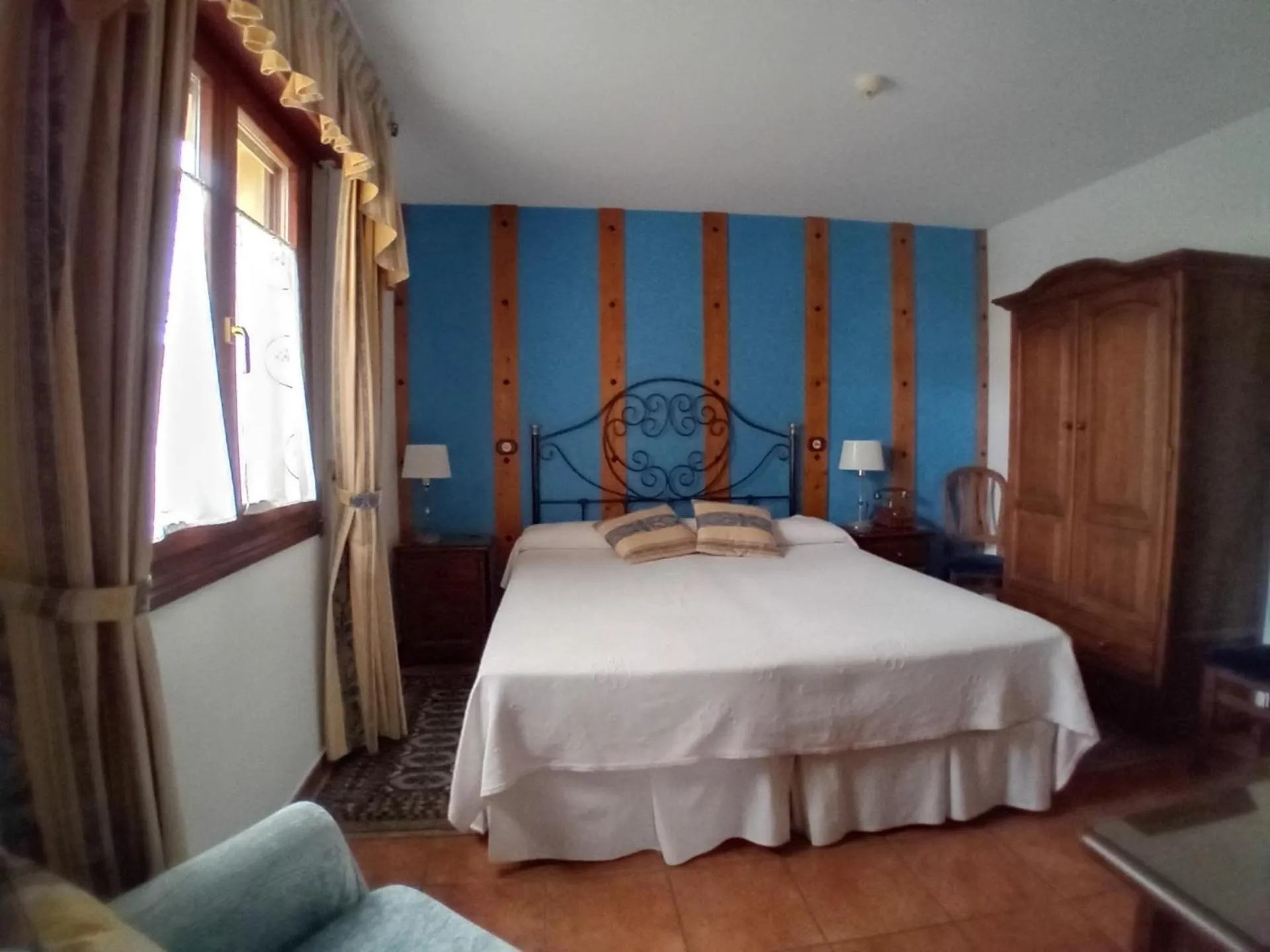 Bed in Posada Carpe Diem