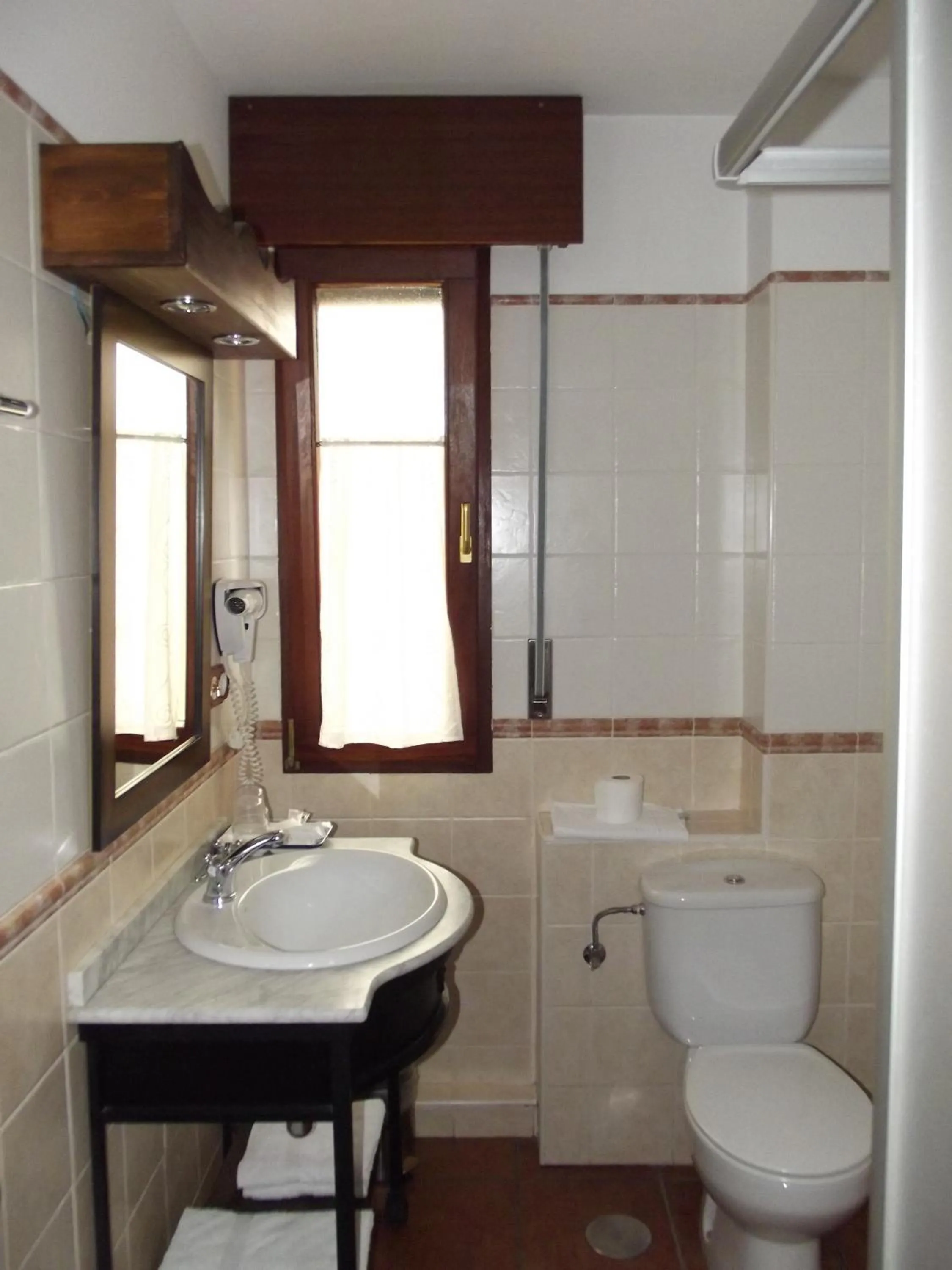 Shower in Posada Carpe Diem