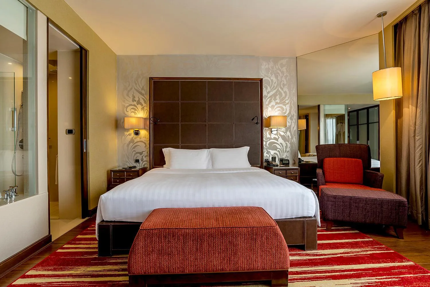 Bedroom, Bed in Pullman Bangkok Grande Sukhumvit