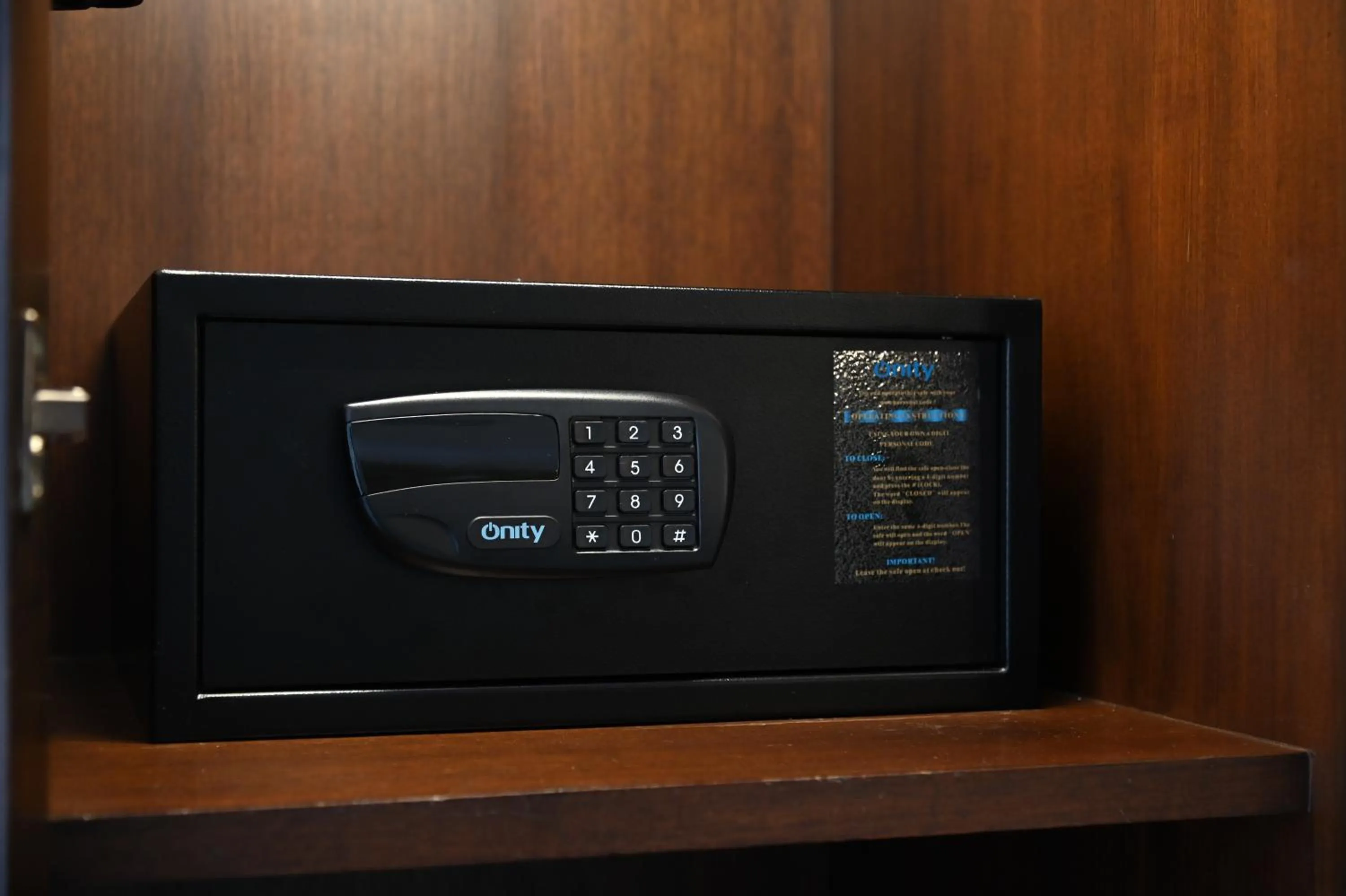 safe in Pullman Bangkok Grande Sukhumvit