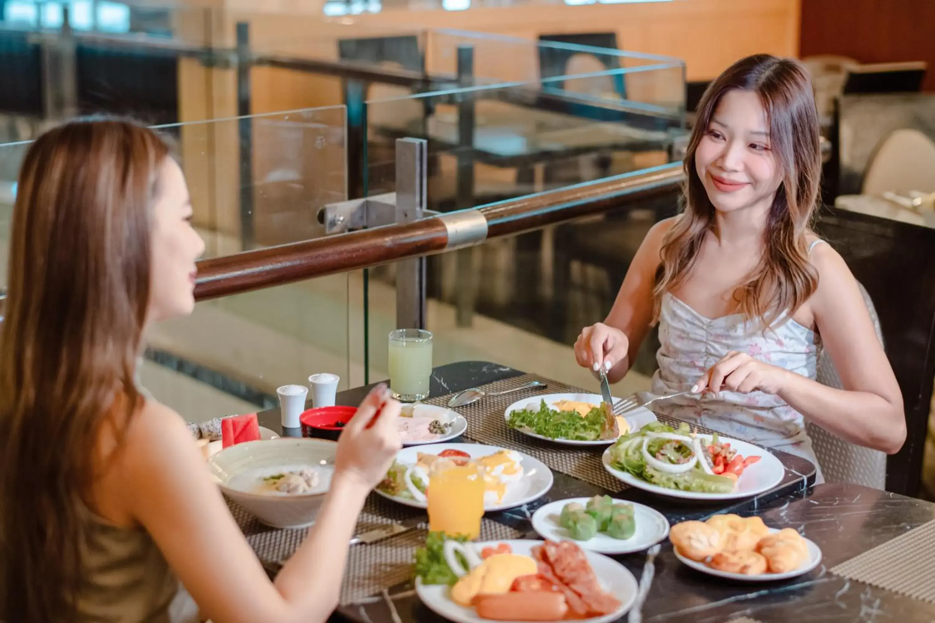 Breakfast in Hilton Bangkok Grande Asoke Breakfast in Hilton Bangkok Grande Asoke