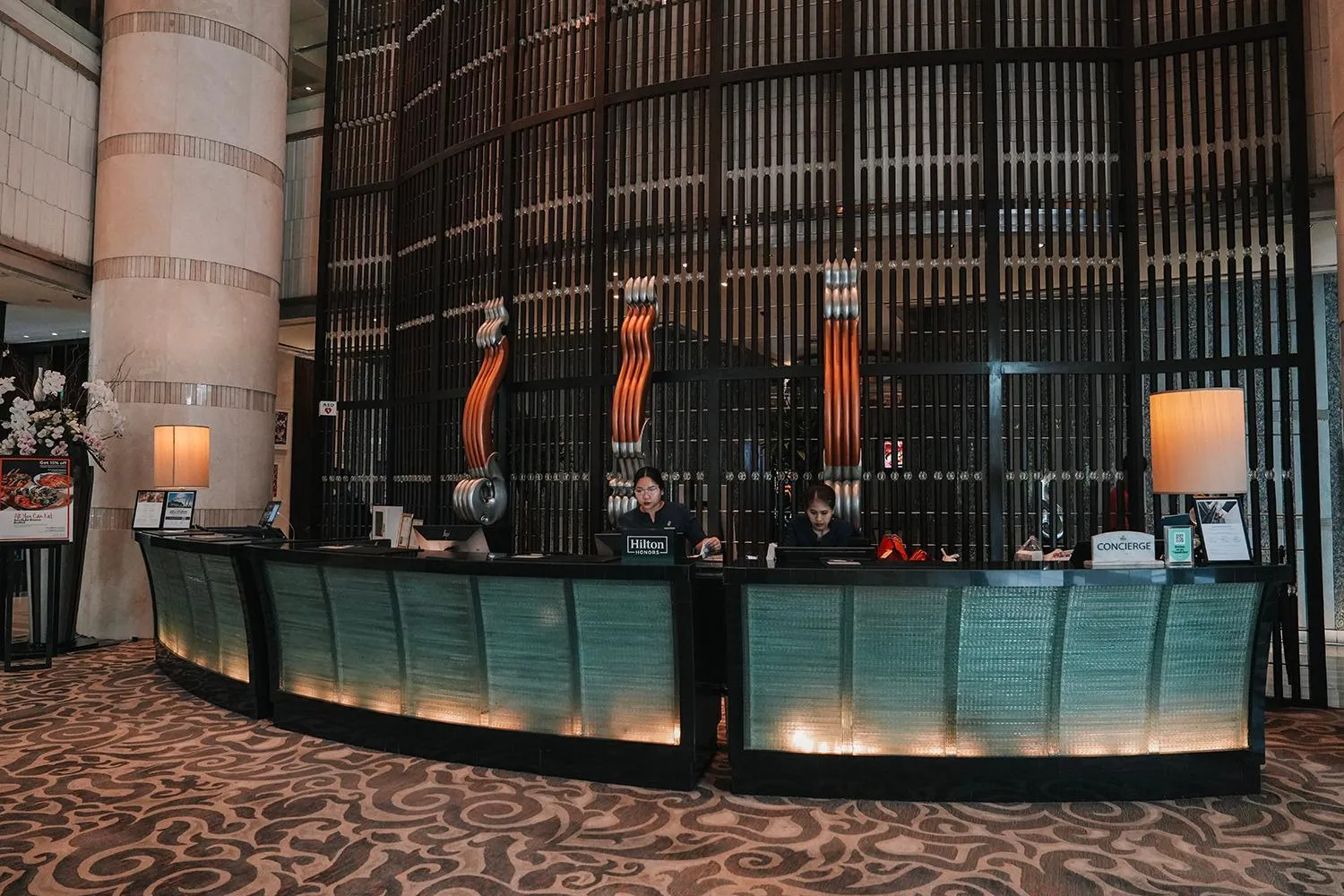Lobby or reception in Pullman Bangkok Grande Sukhumvit