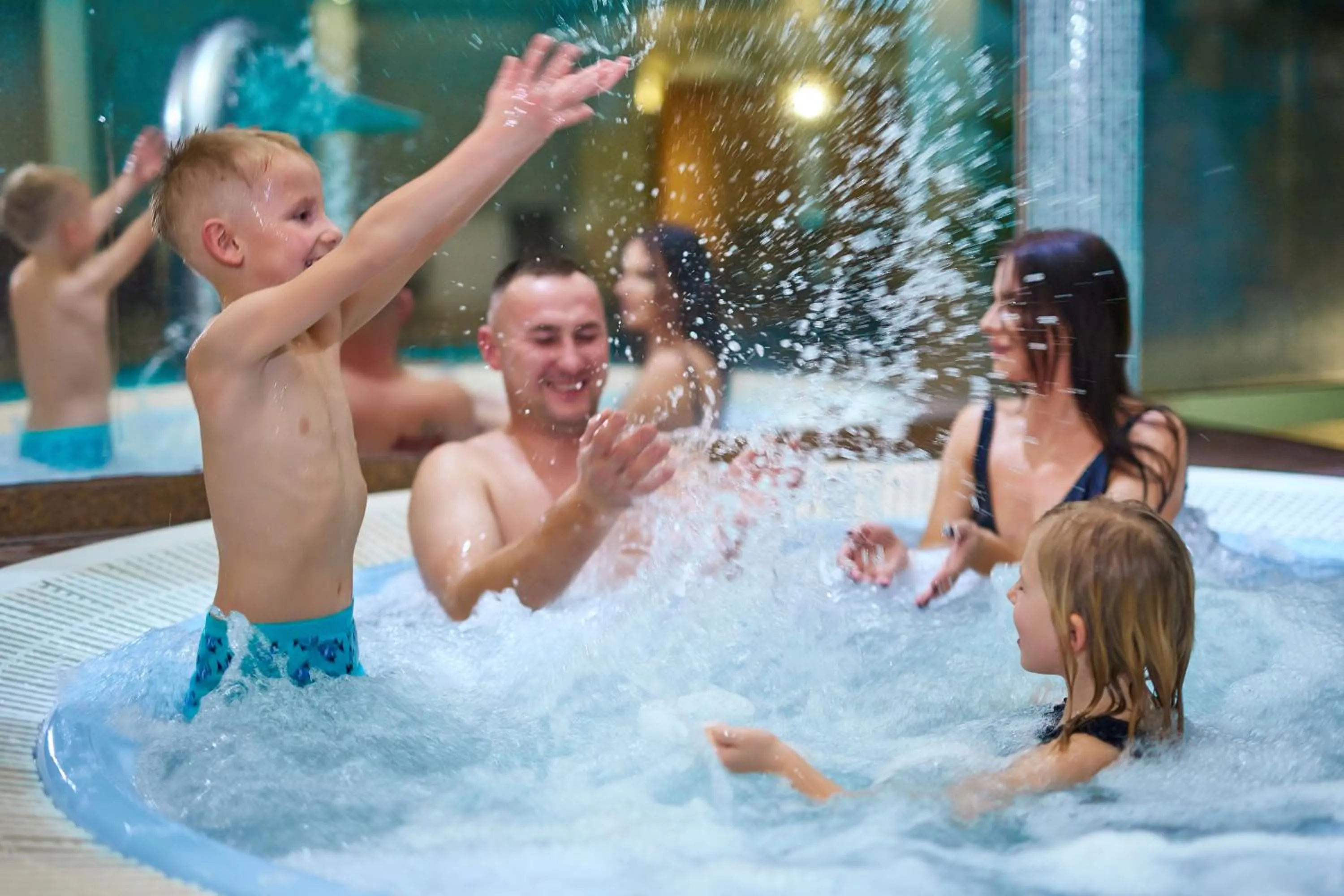 Swimming pool in Hotel Klimczok Resort&Spa