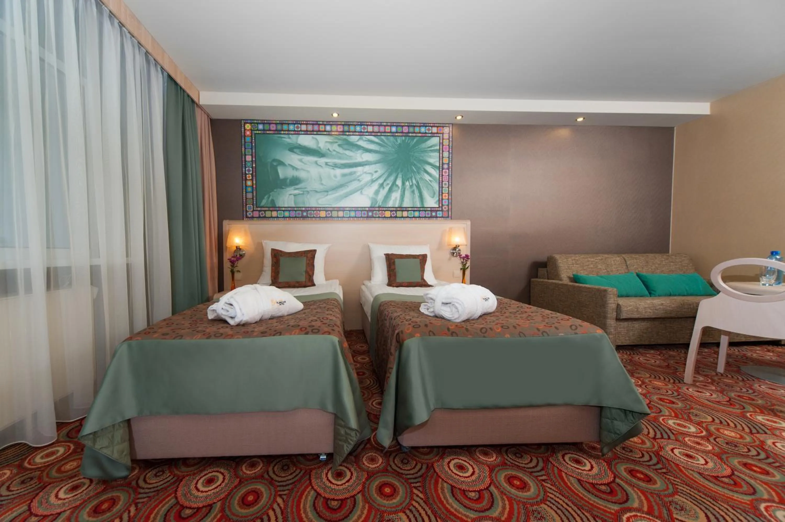 Bed in Hotel Klimczok Resort&Spa