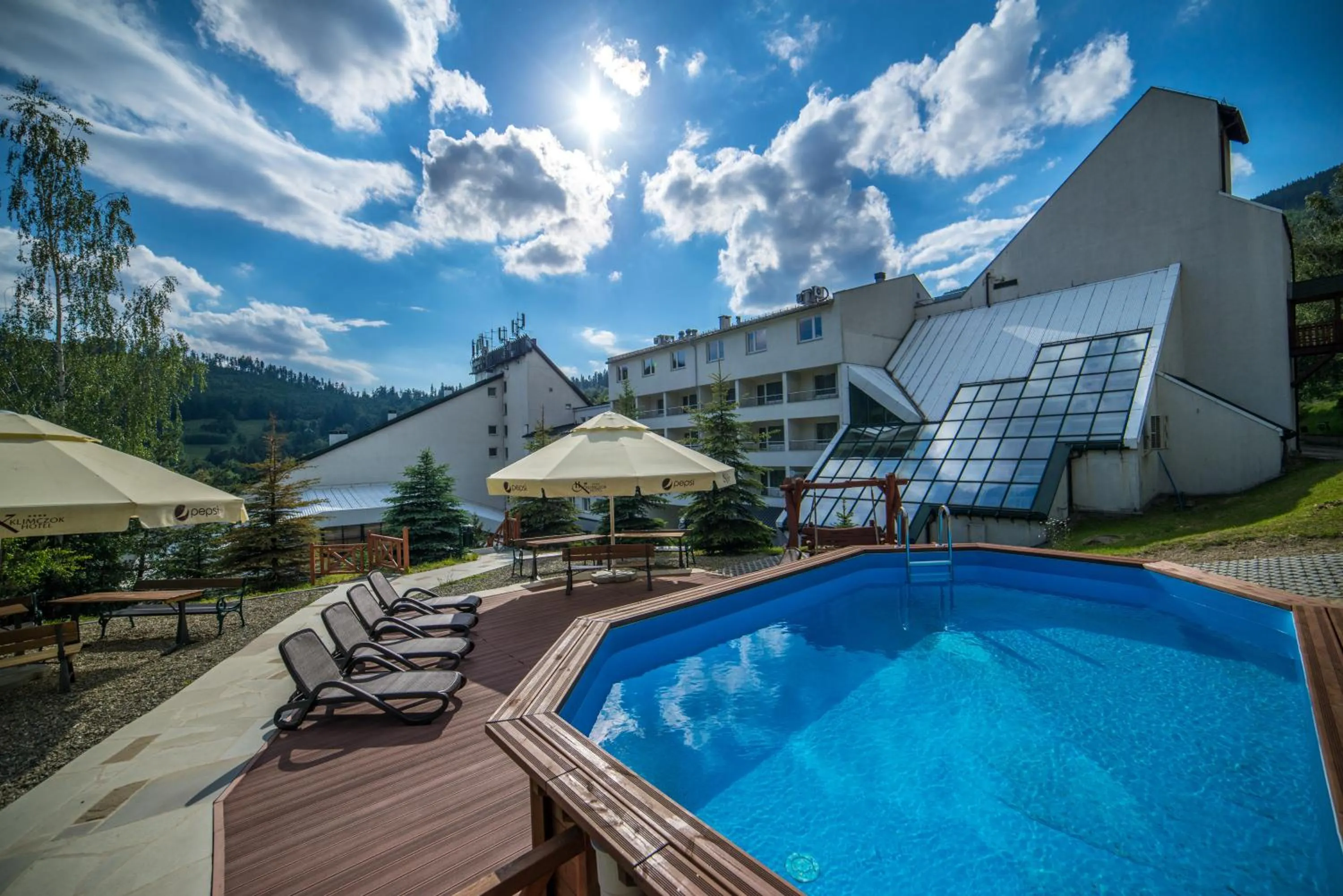 Swimming pool in Hotel Klimczok Resort&Spa