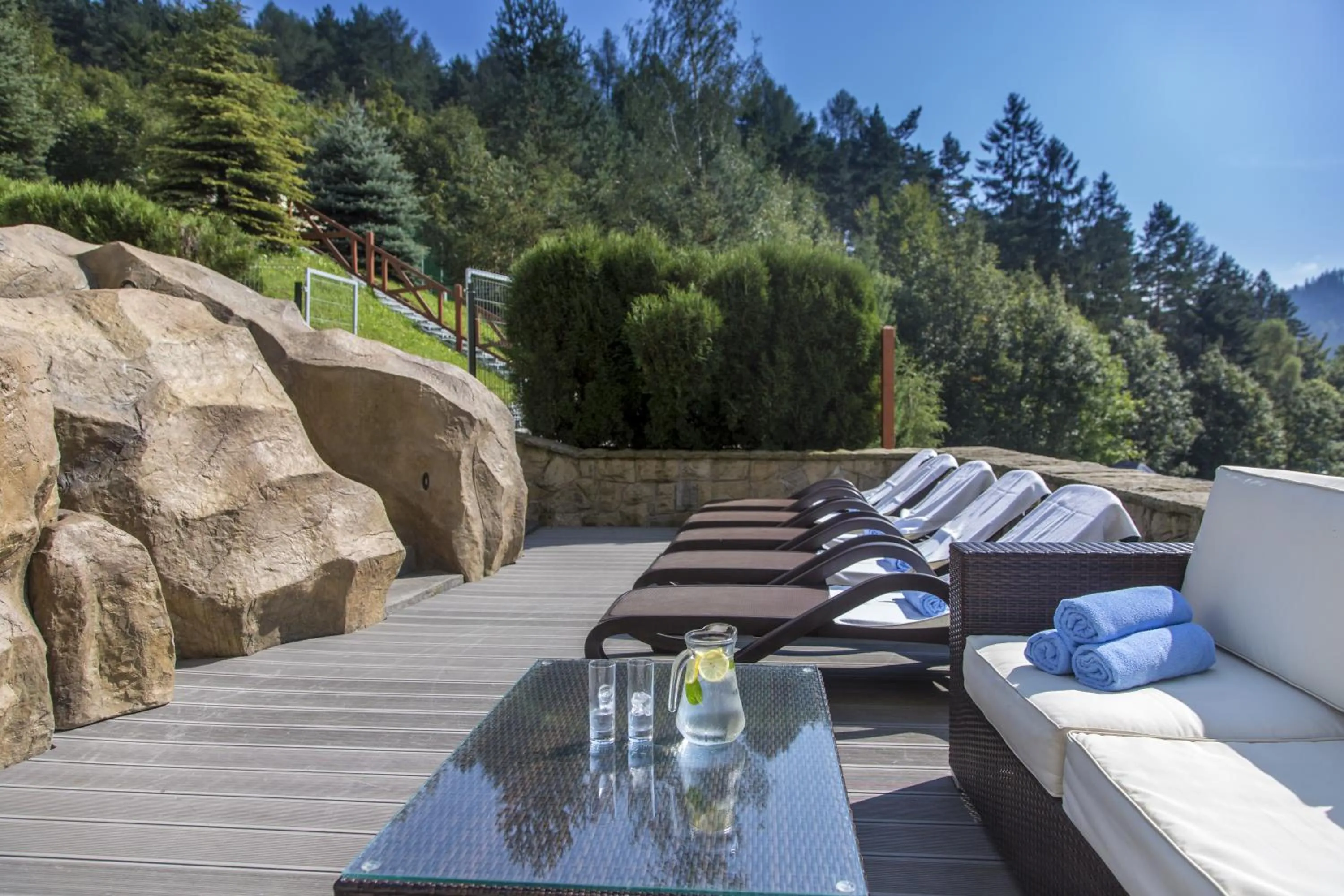 Balcony/Terrace in Hotel Klimczok Resort&Spa