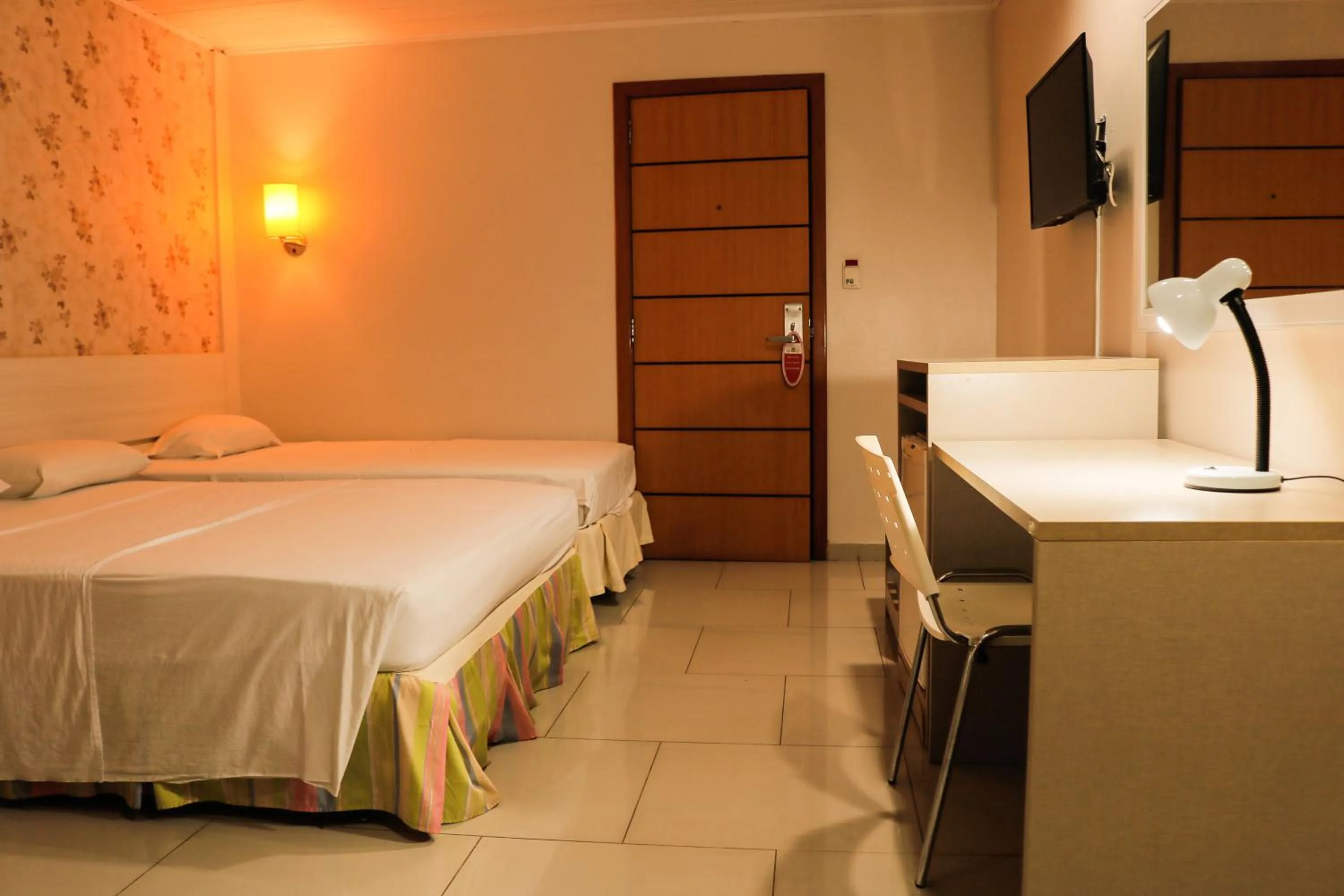 Bed in Atalanta Hotel