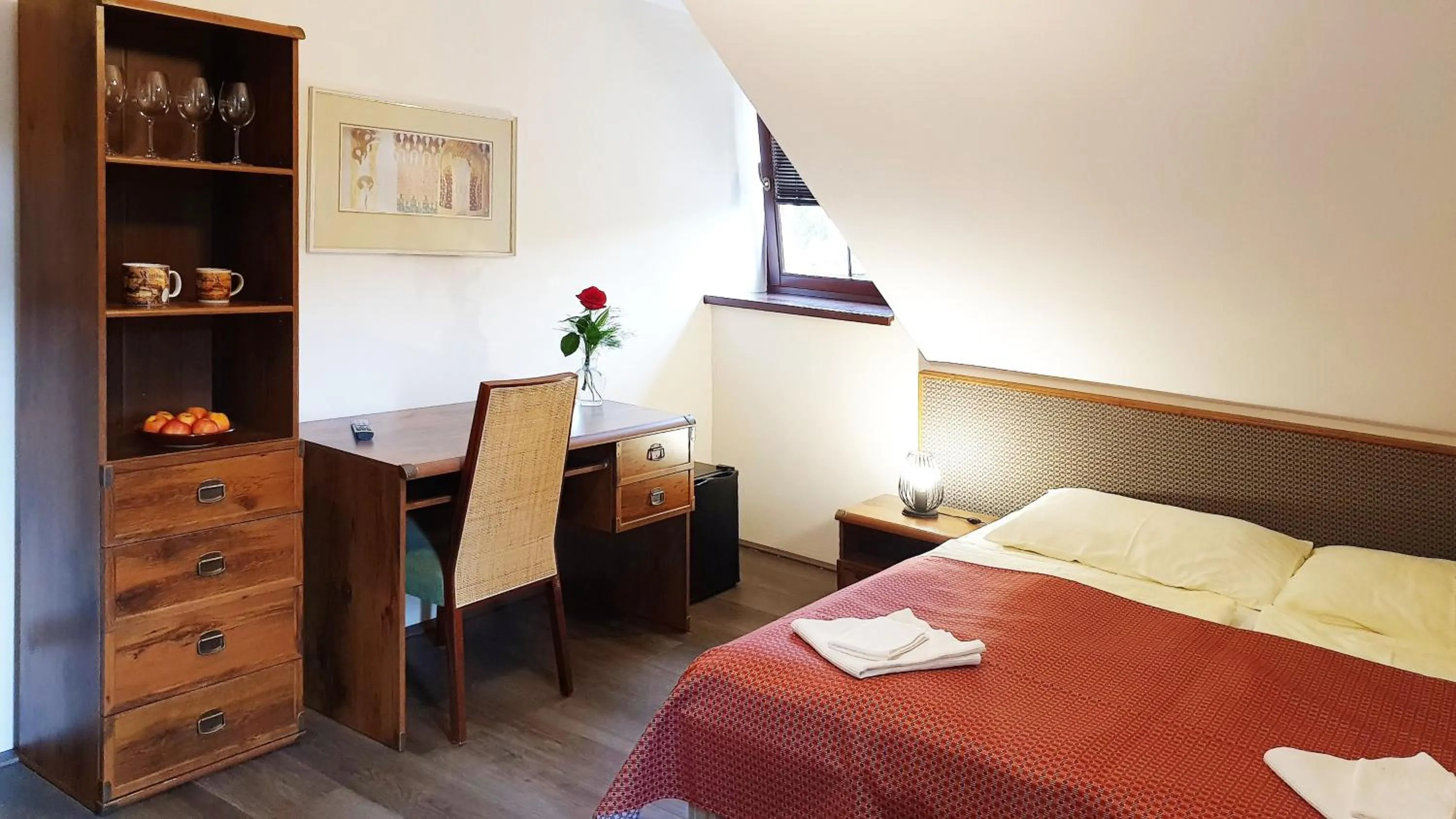 Bed in Bunkr Karlštejn