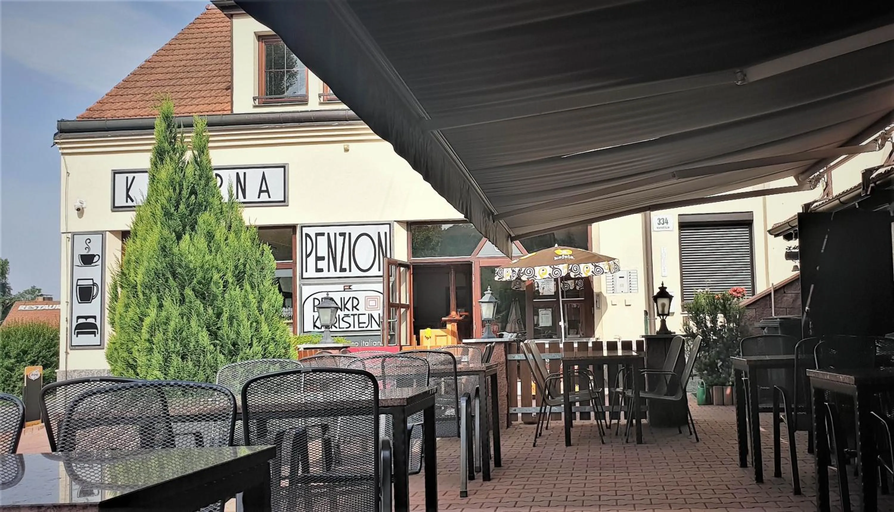 Property building in Bunkr Karlštejn