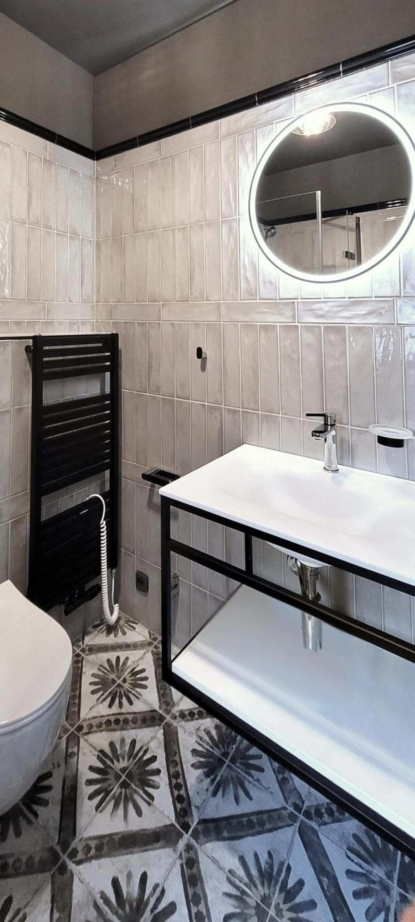 Bathroom in Bunkr Karlštejn