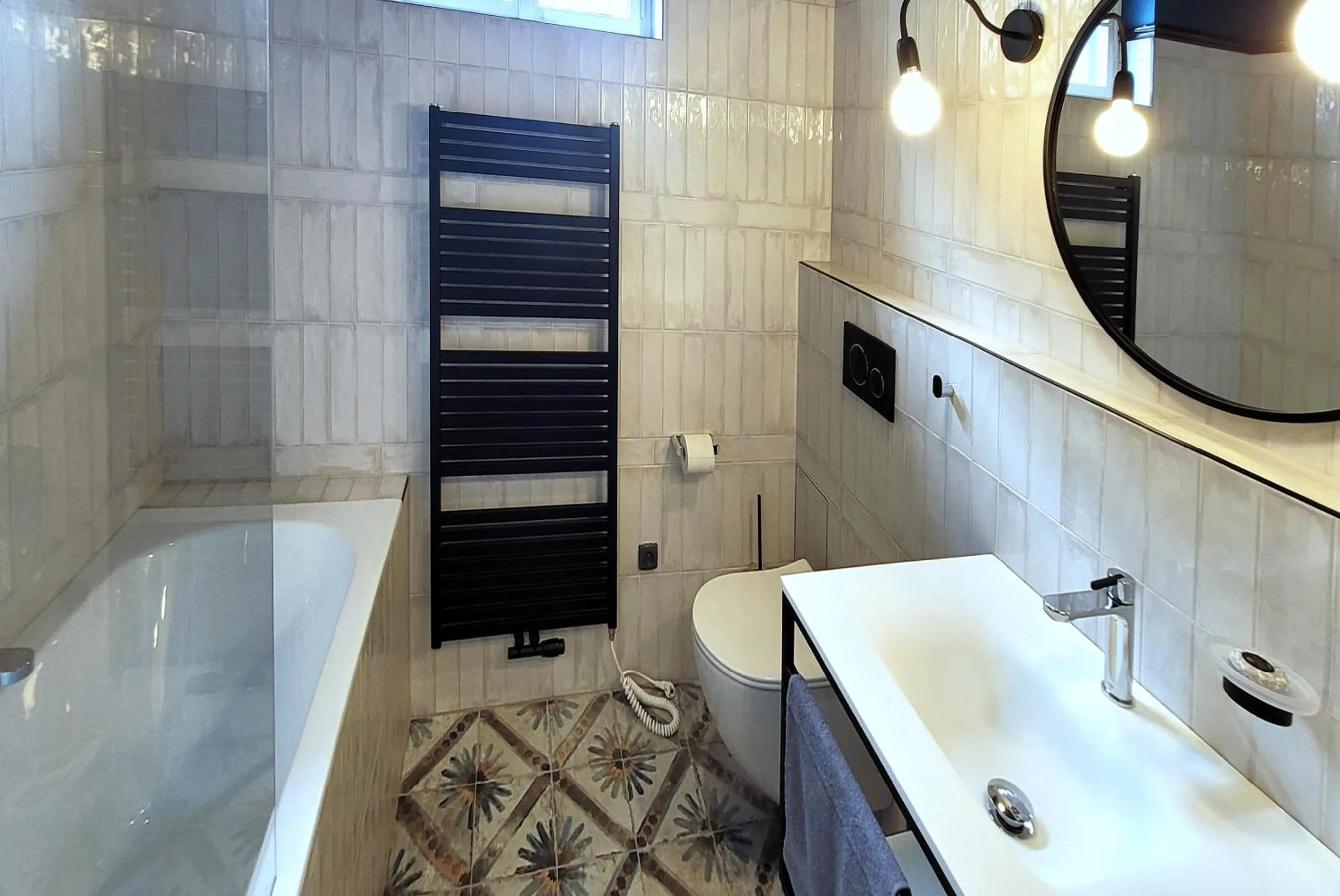 Bathroom in Bunkr Karlštejn