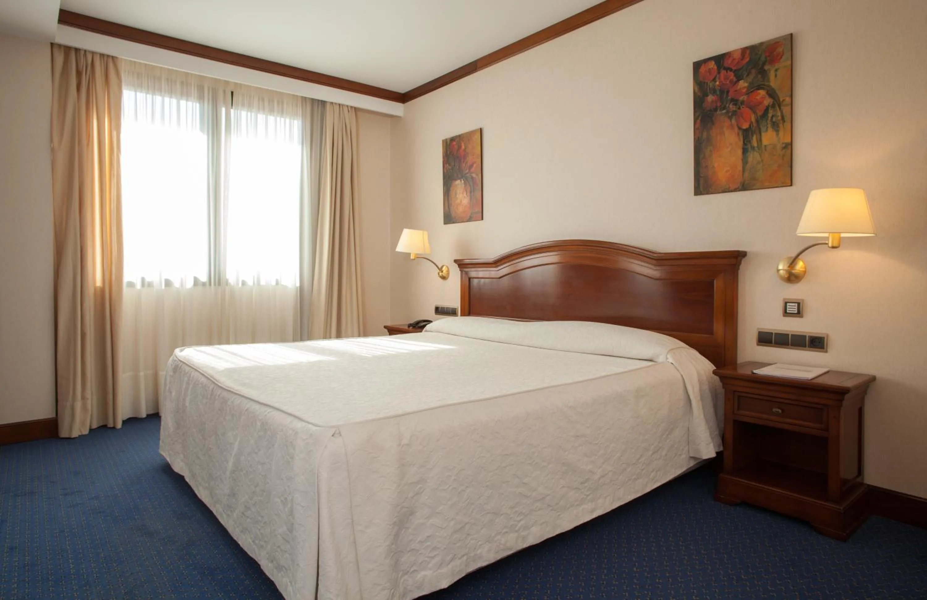 Bed in Hotel Villa De Almazan