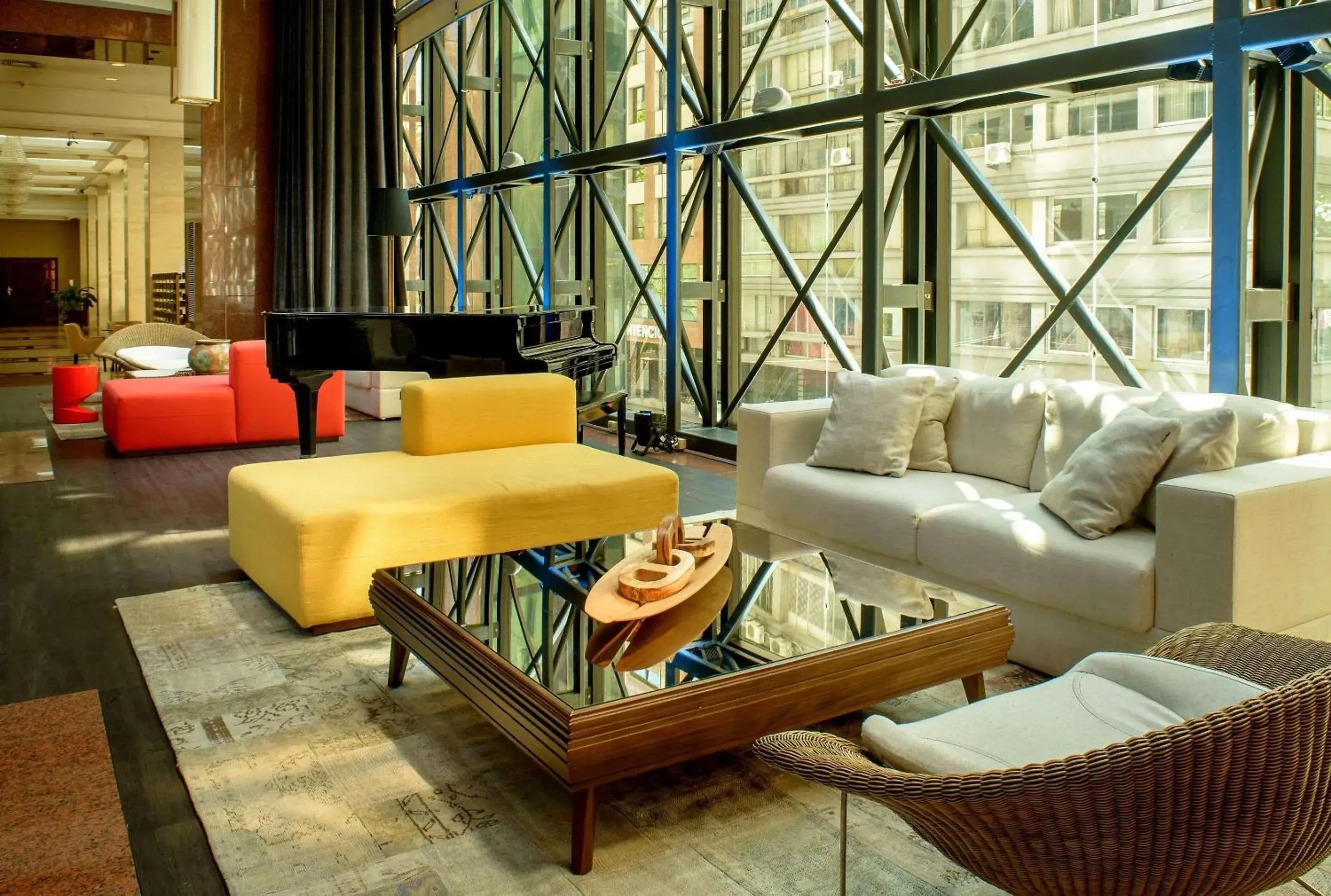 Lobby or reception in Radisson Montevideo Victoria Plaza Hotel Lobby or reception in Radisson Montevideo Victoria Plaza Hotel