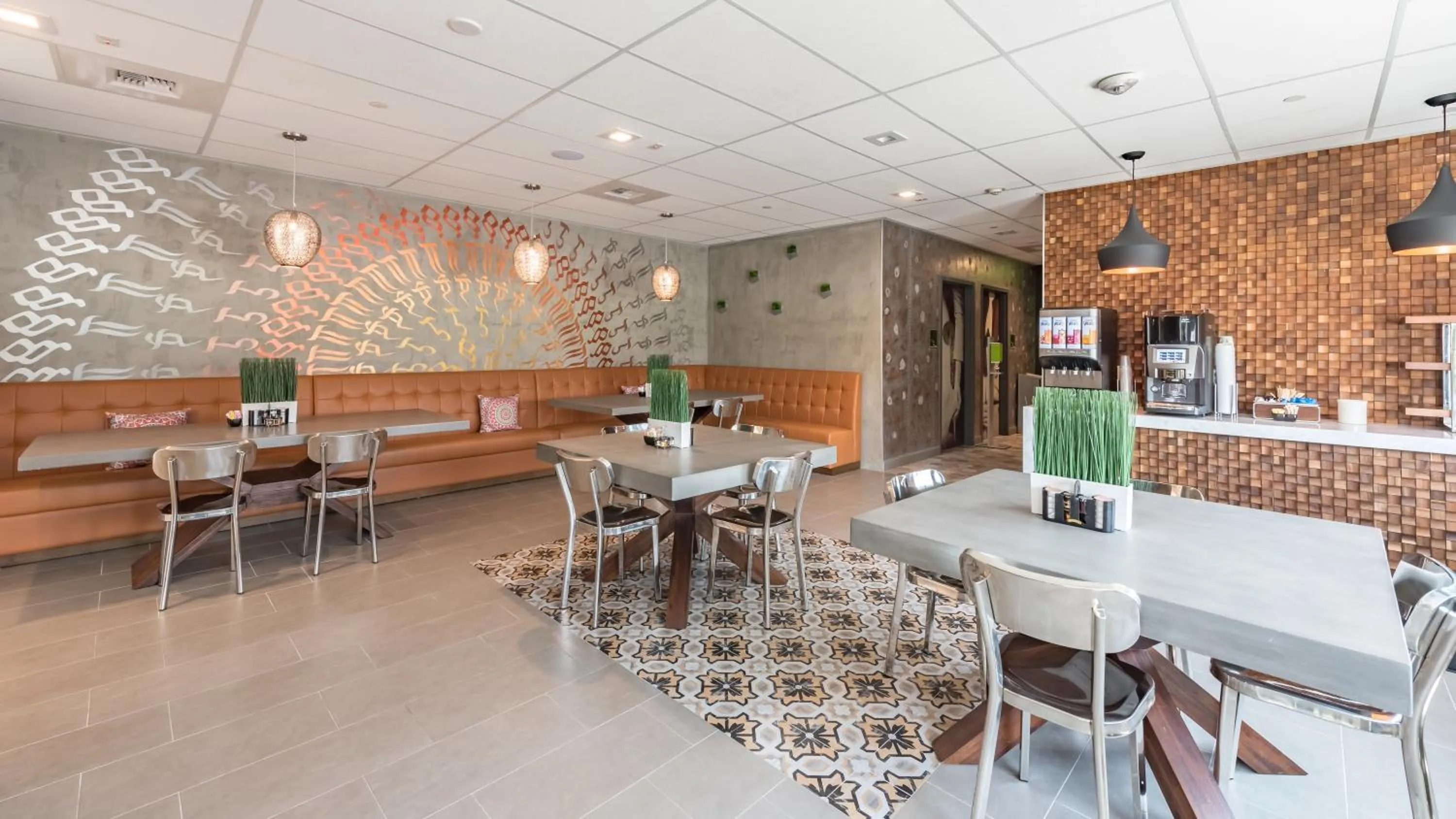 Continental breakfast in Lexen Hotel - North Hollywood Near Universal Studios