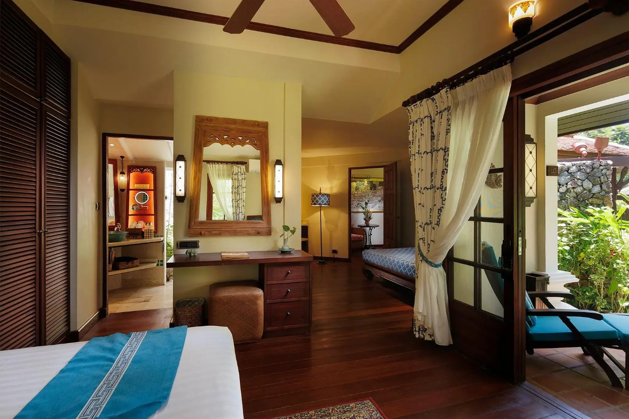 View (from property/room), Bed in Anavana Beach Resort View (from property/room), Bed in Anavana Beach Resort