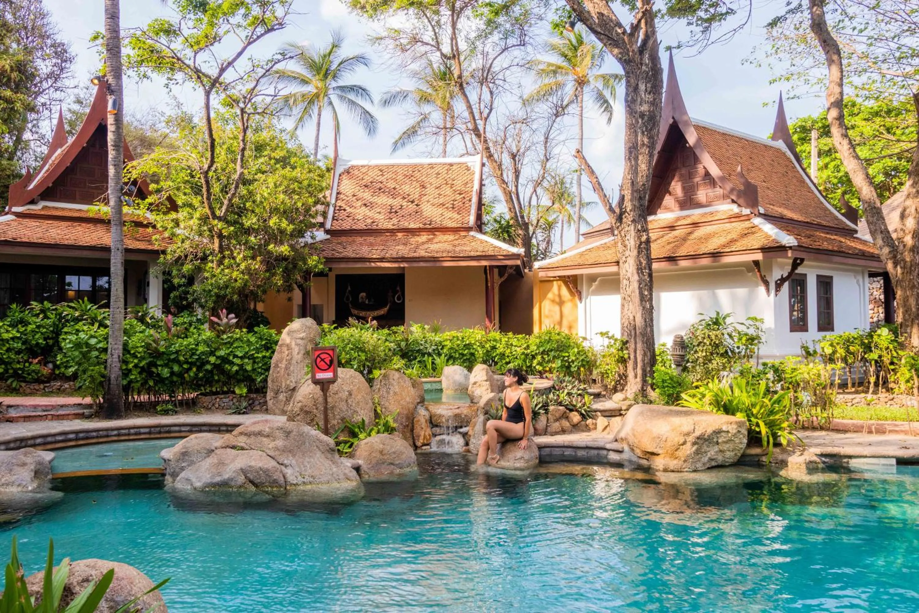Swimming pool in Anavana Beach Resort
