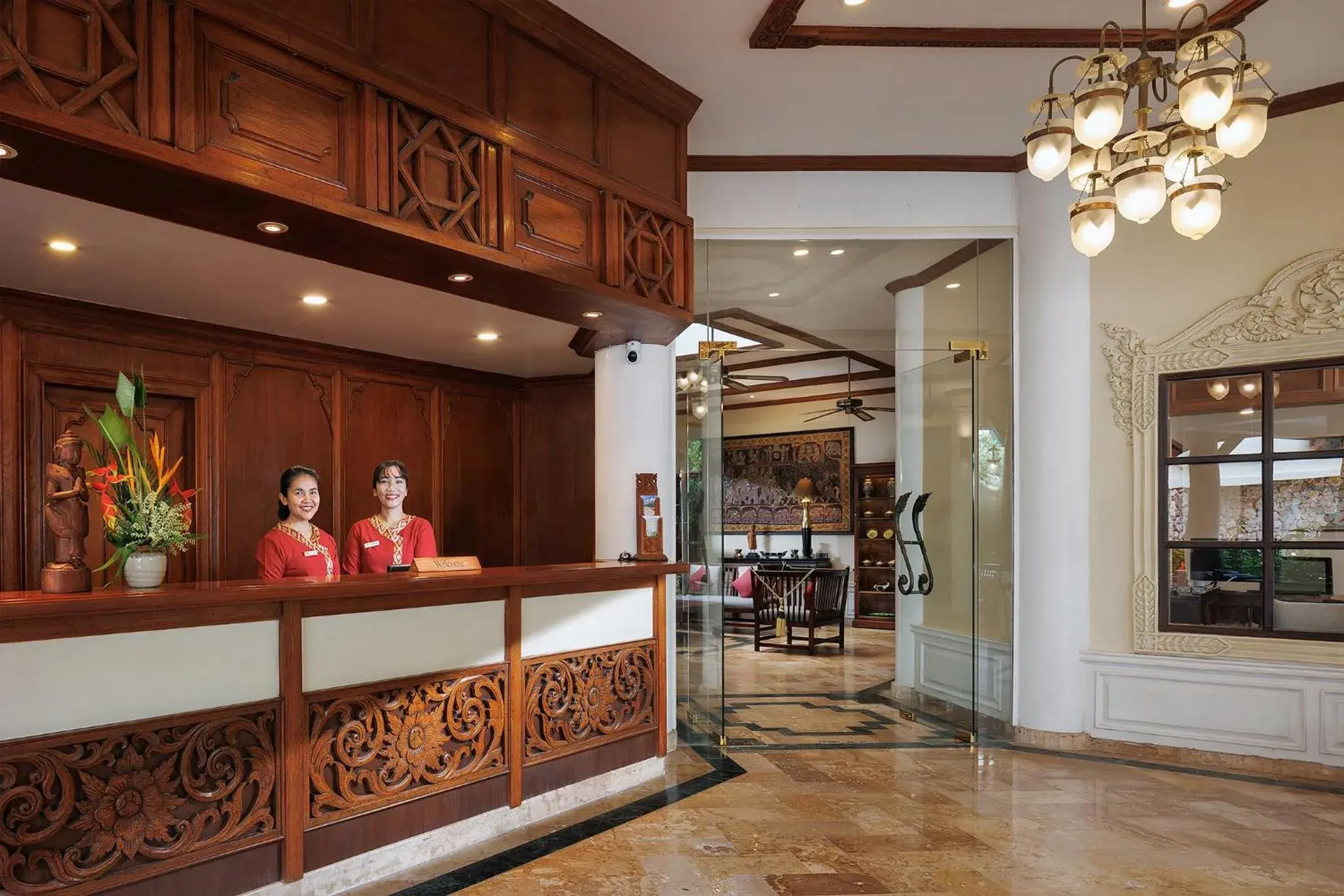 Lobby or reception in Anavana Beach Resort Lobby or reception in Anavana Beach Resort