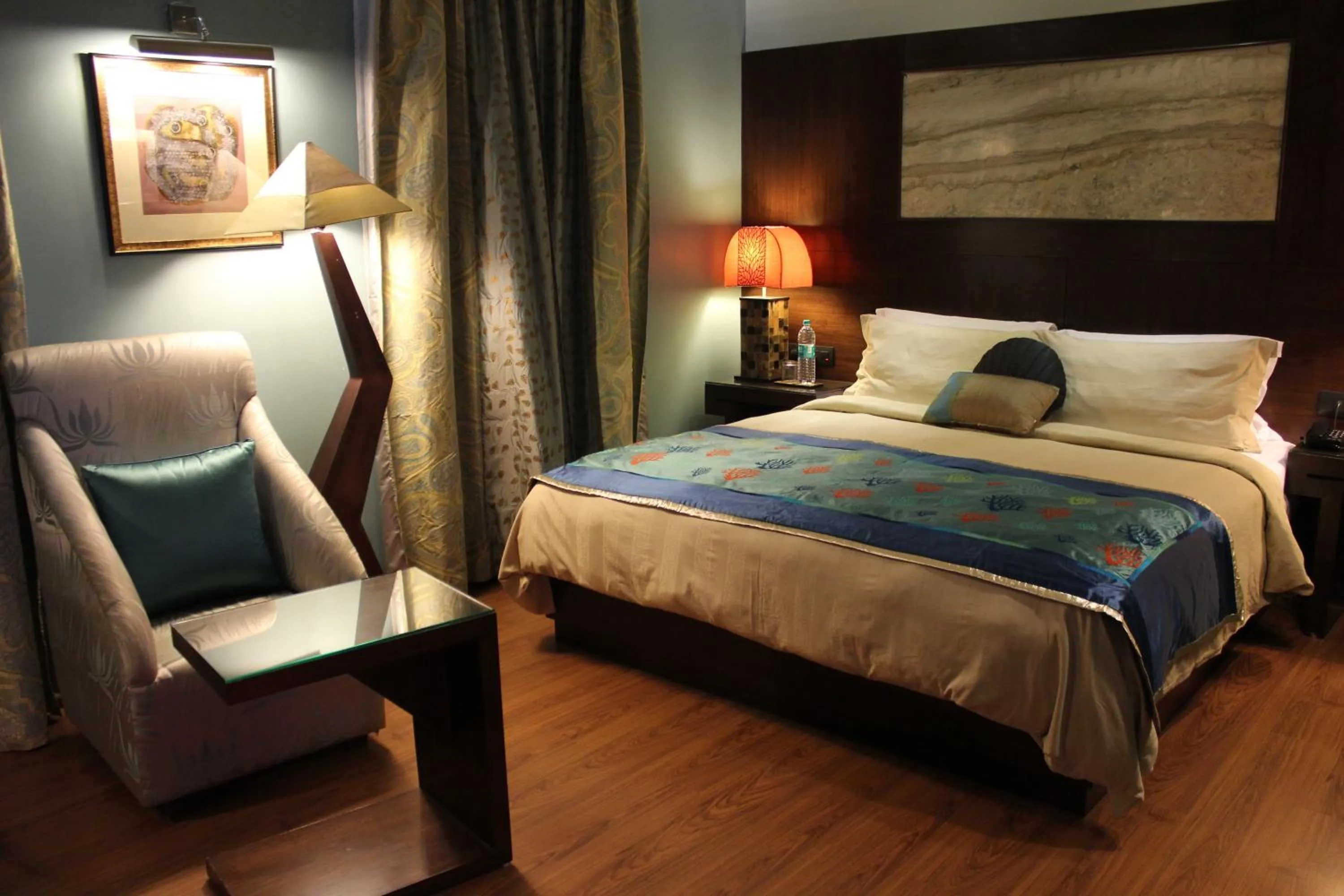 Area and facilities, Bed in juSTa MG Road