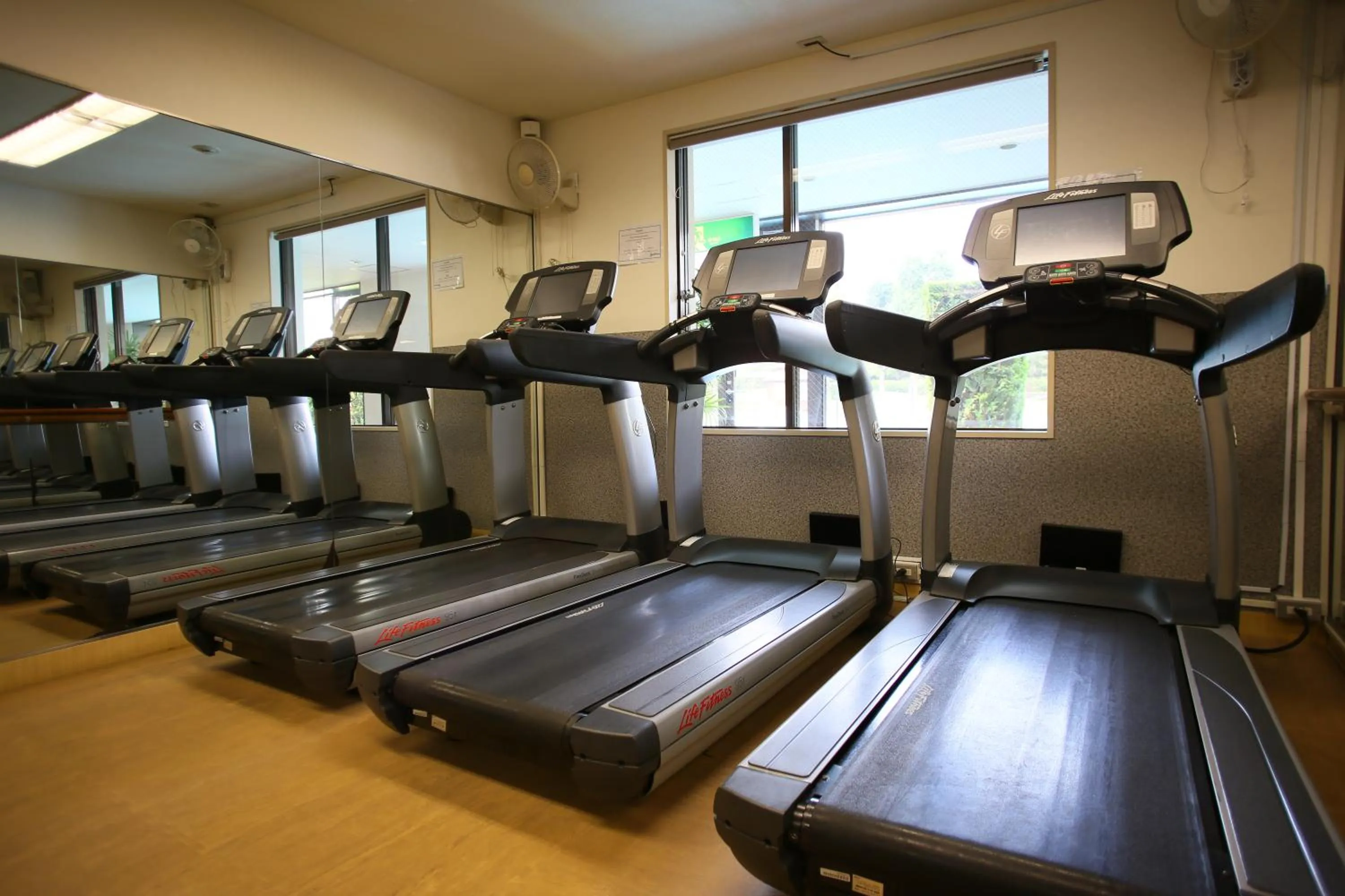 Fitness centre/facilities in International Resort Hotel Yurakujo