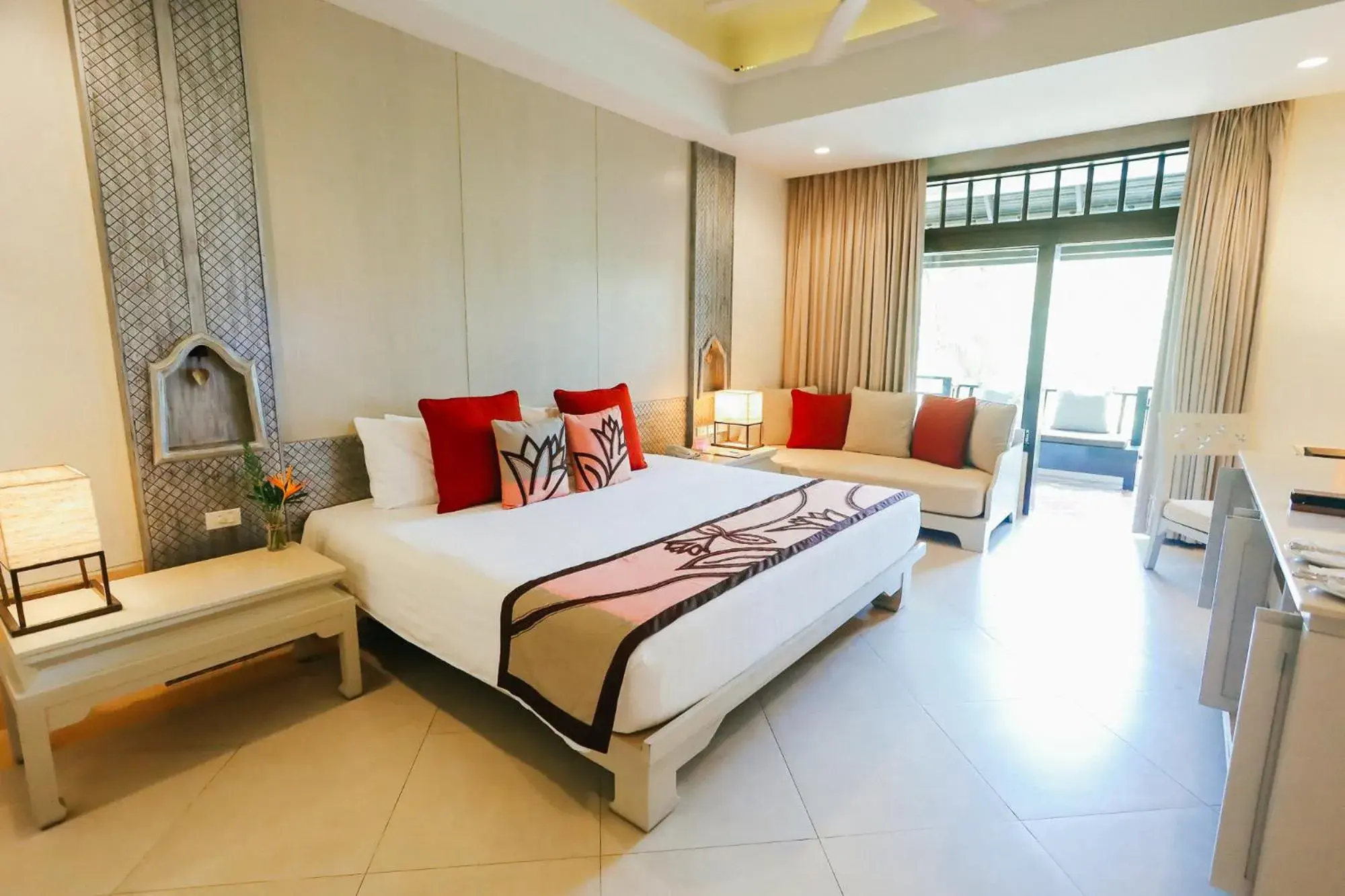 Bedroom, Bed in Melati Beach Resort & Spa Bedroom, Bed in Melati Beach Resort & Spa