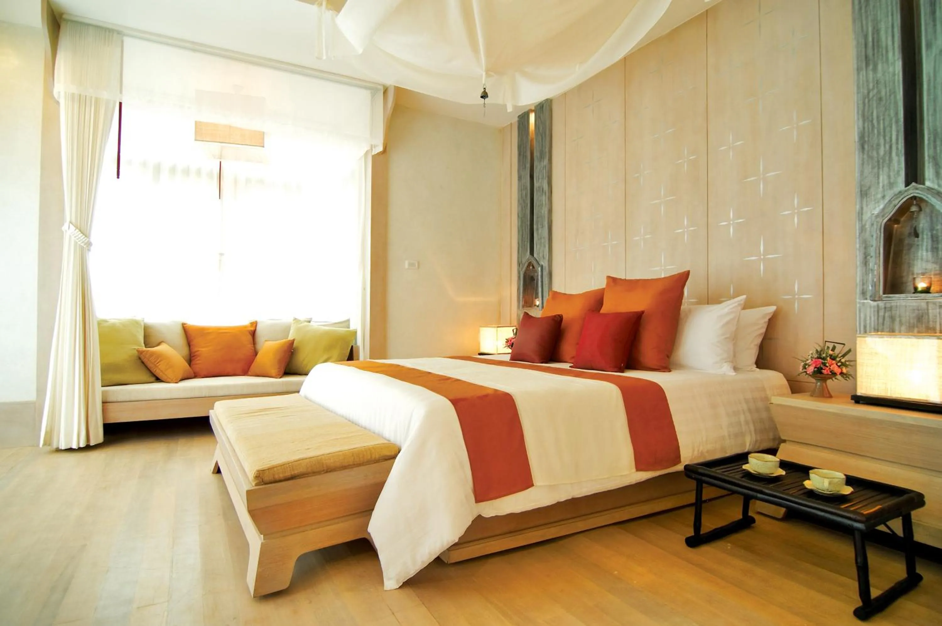 Photo of the whole room, Bed in Melati Beach Resort & Spa