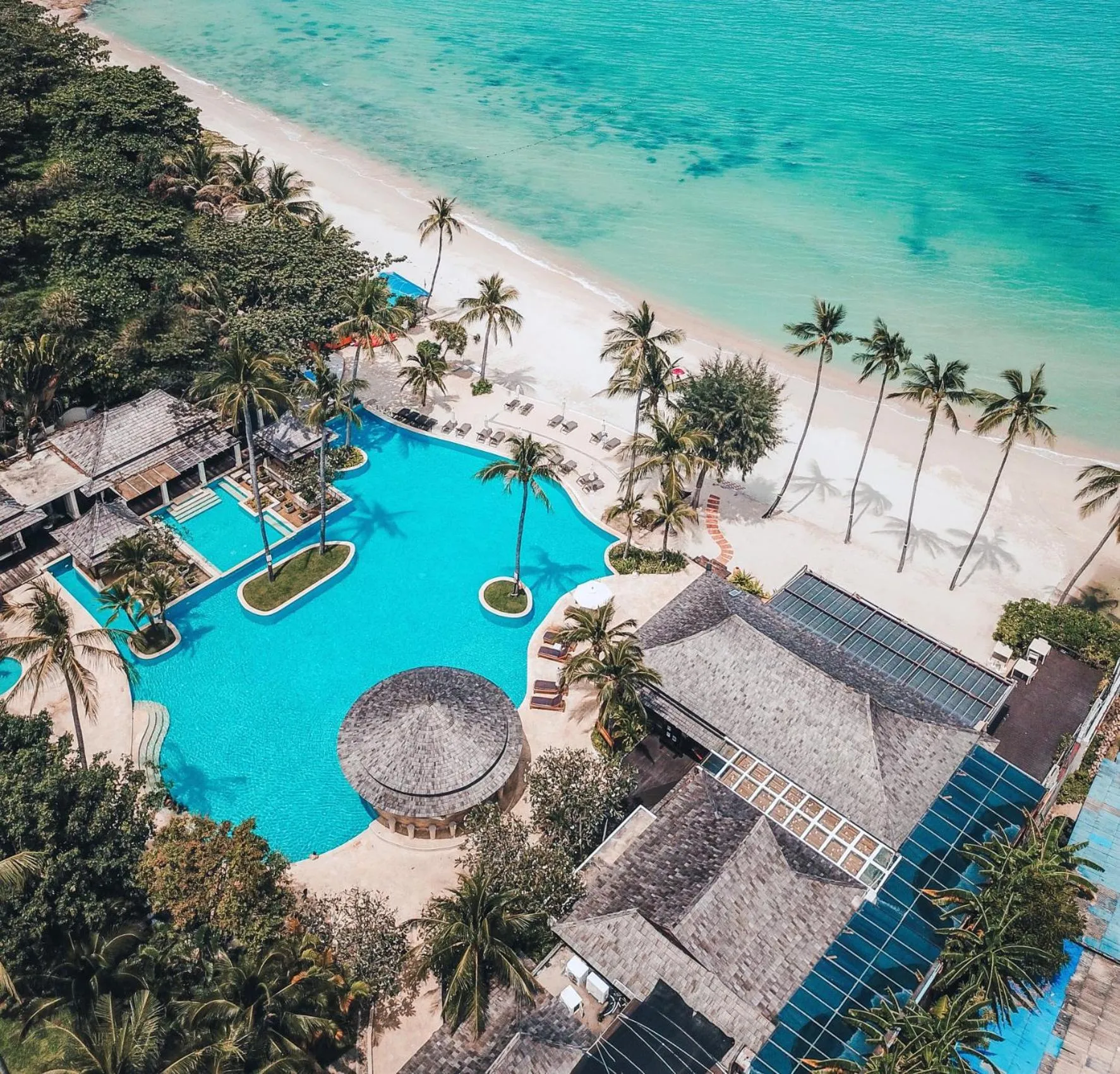 Bird's eye view in Melati Beach Resort & Spa