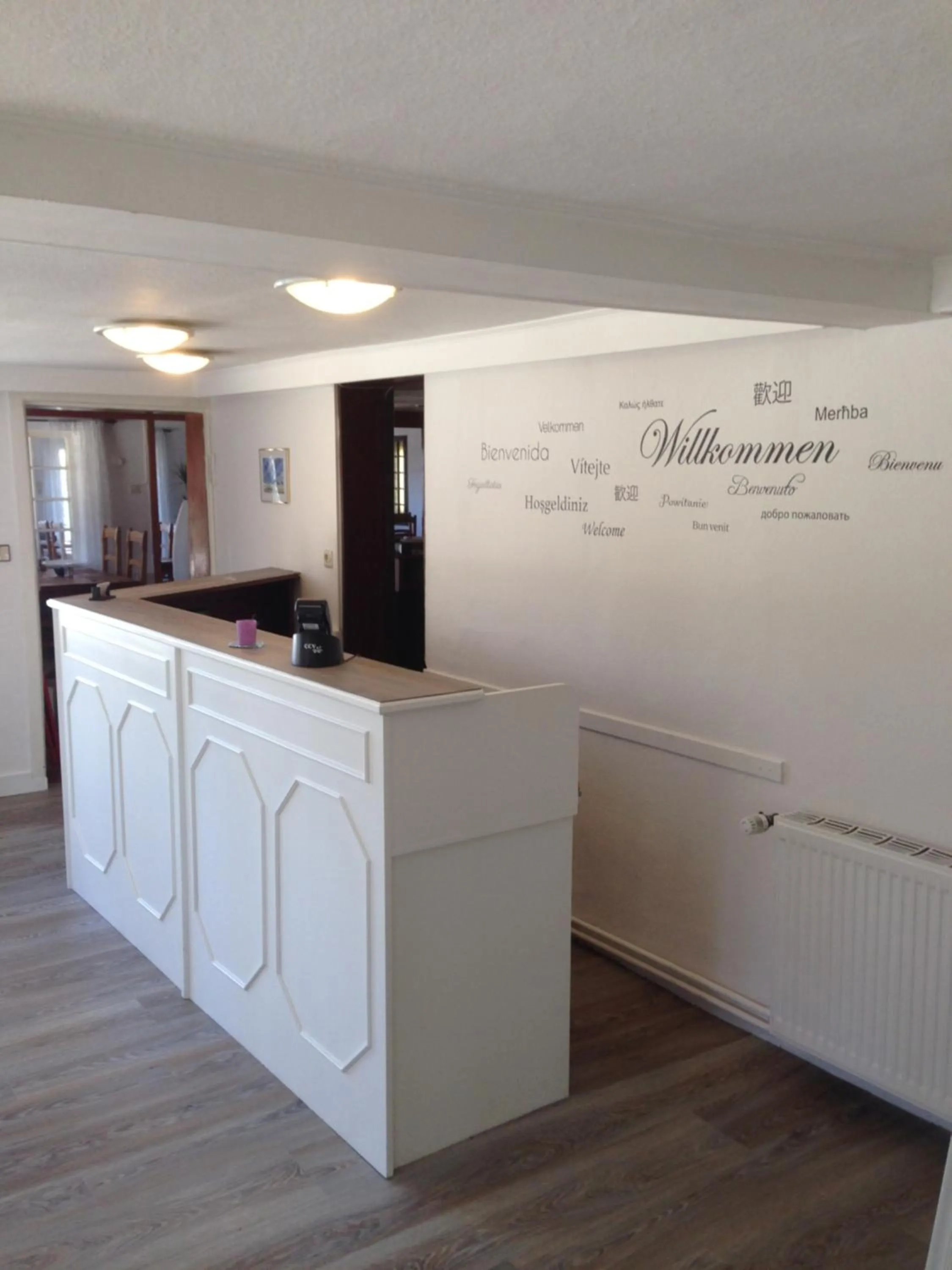 Lobby or reception in Das Ostseehotel