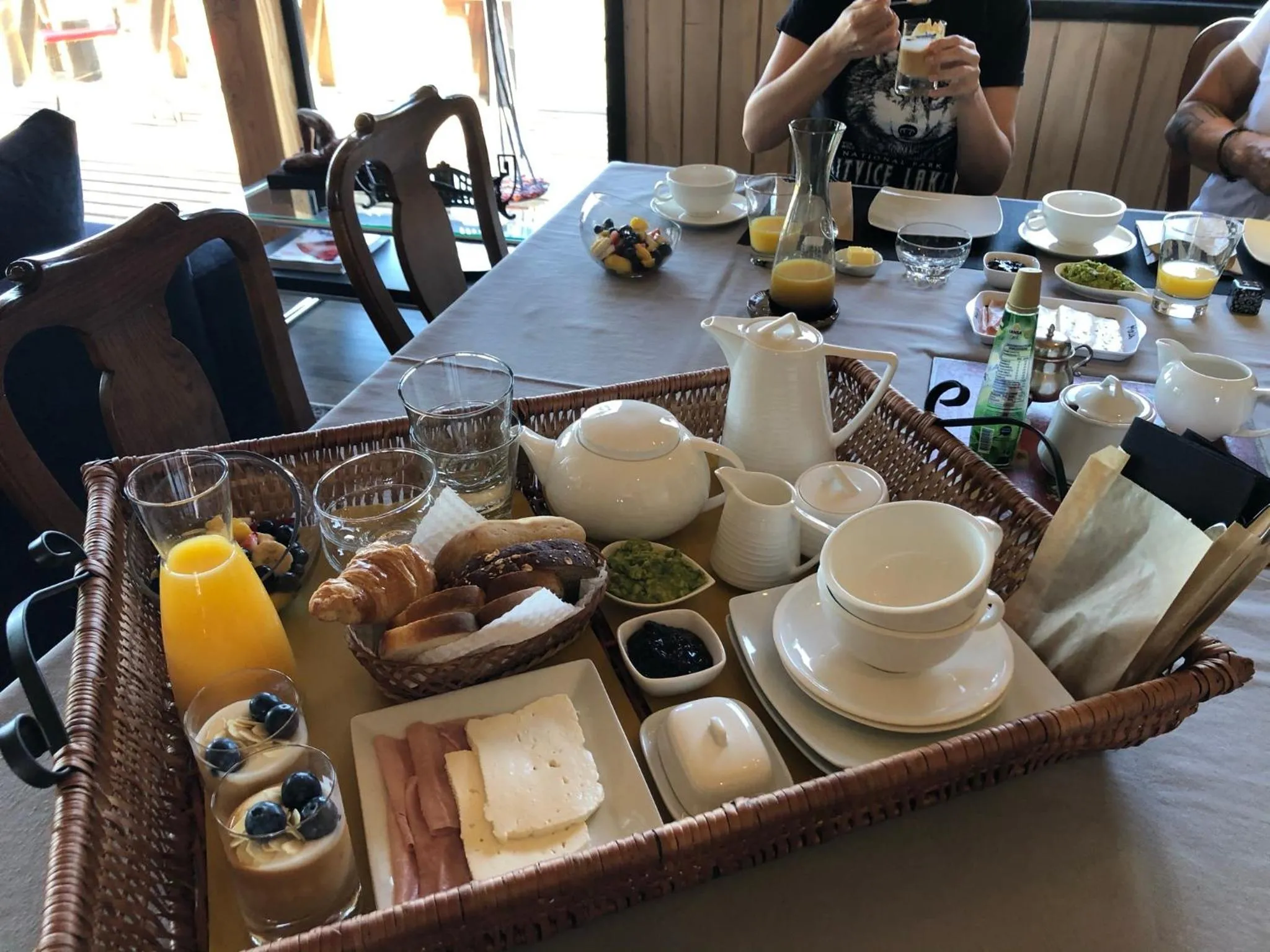 Buffet breakfast in B&B Casa Las Brisas Matanzas
