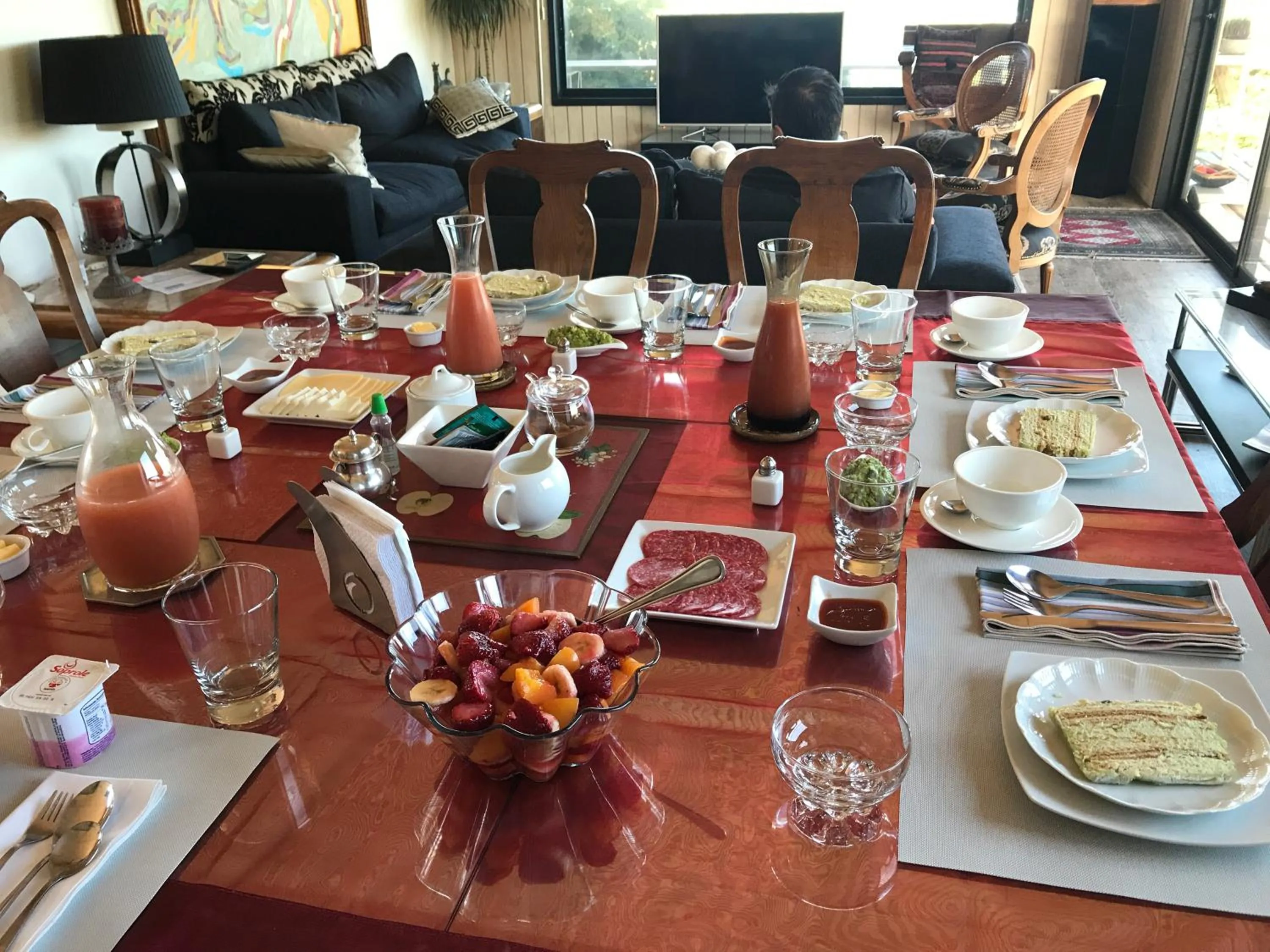 Breakfast in B&B Casa Las Brisas Matanzas