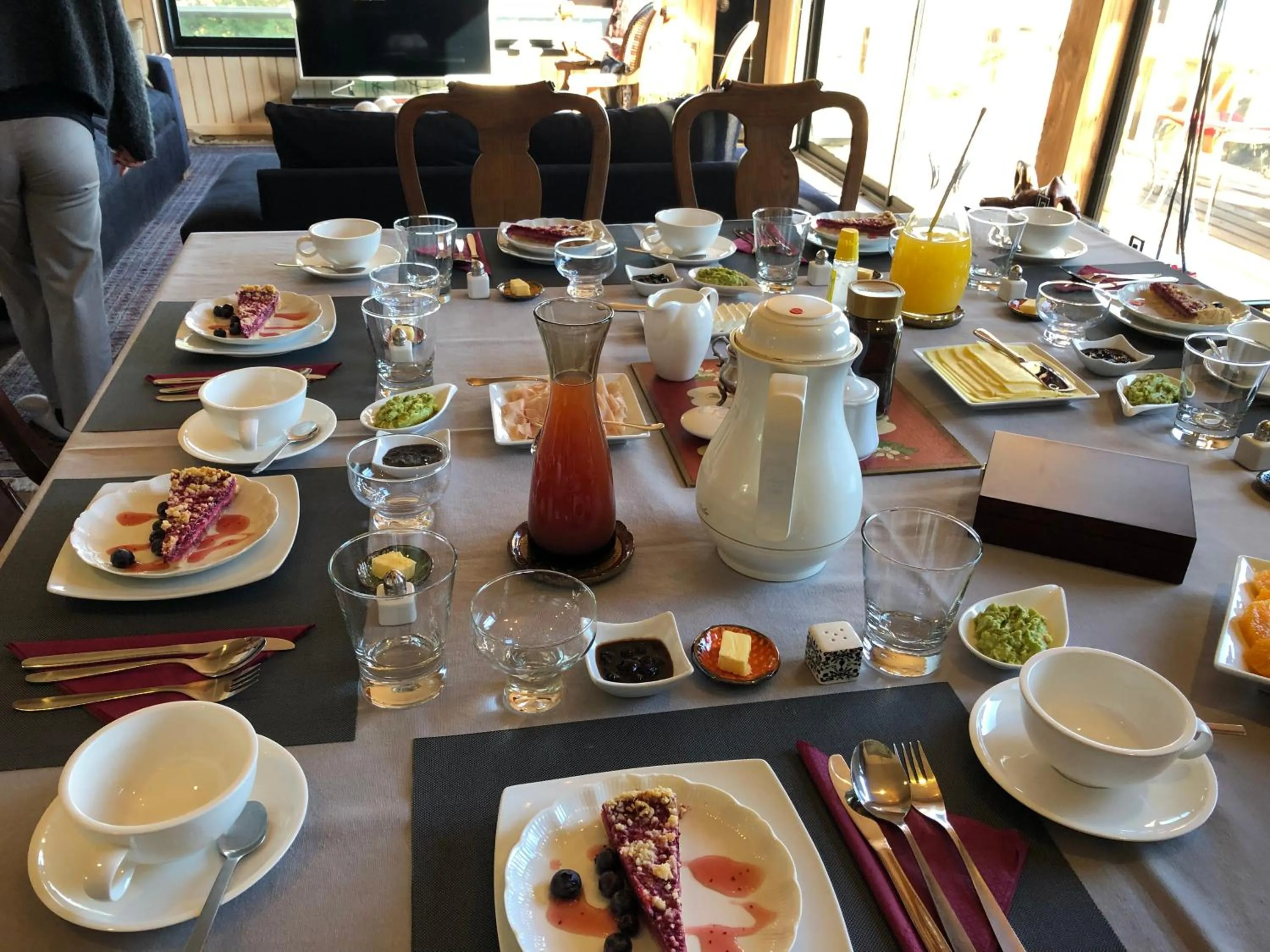 Buffet breakfast in B&B Casa Las Brisas Matanzas