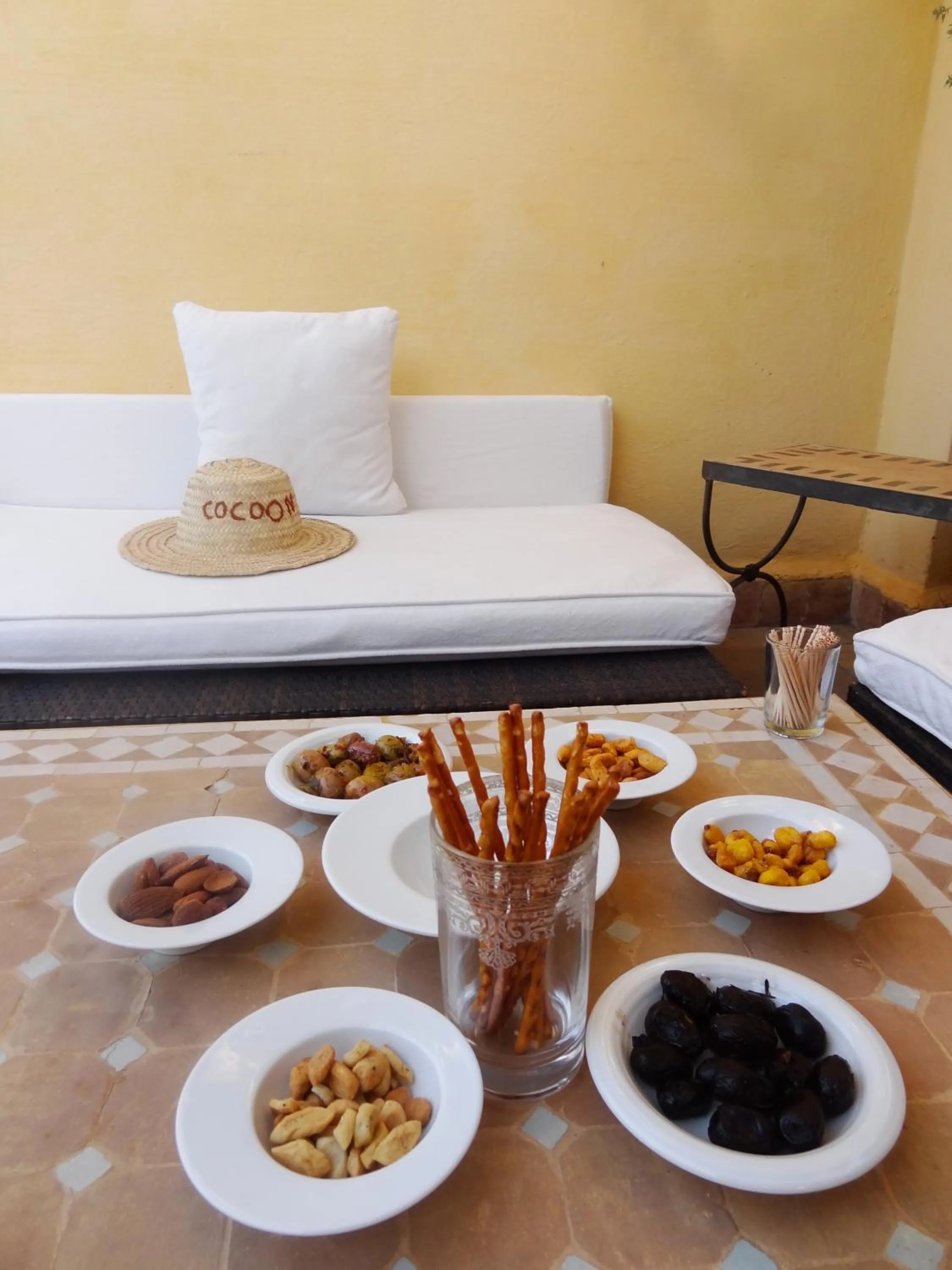 Drinks in Riad Cocoon