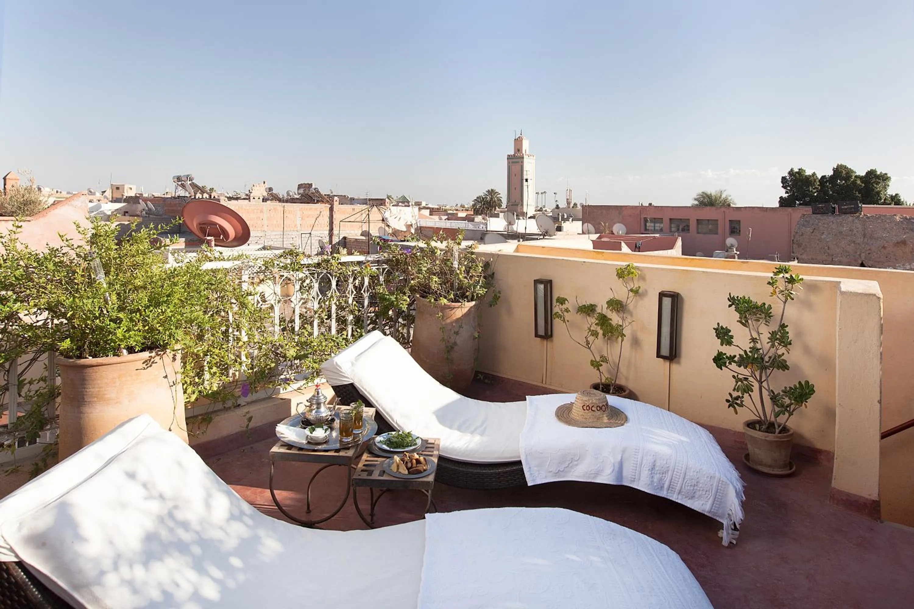 Balcony/Terrace in Riad Cocoon
