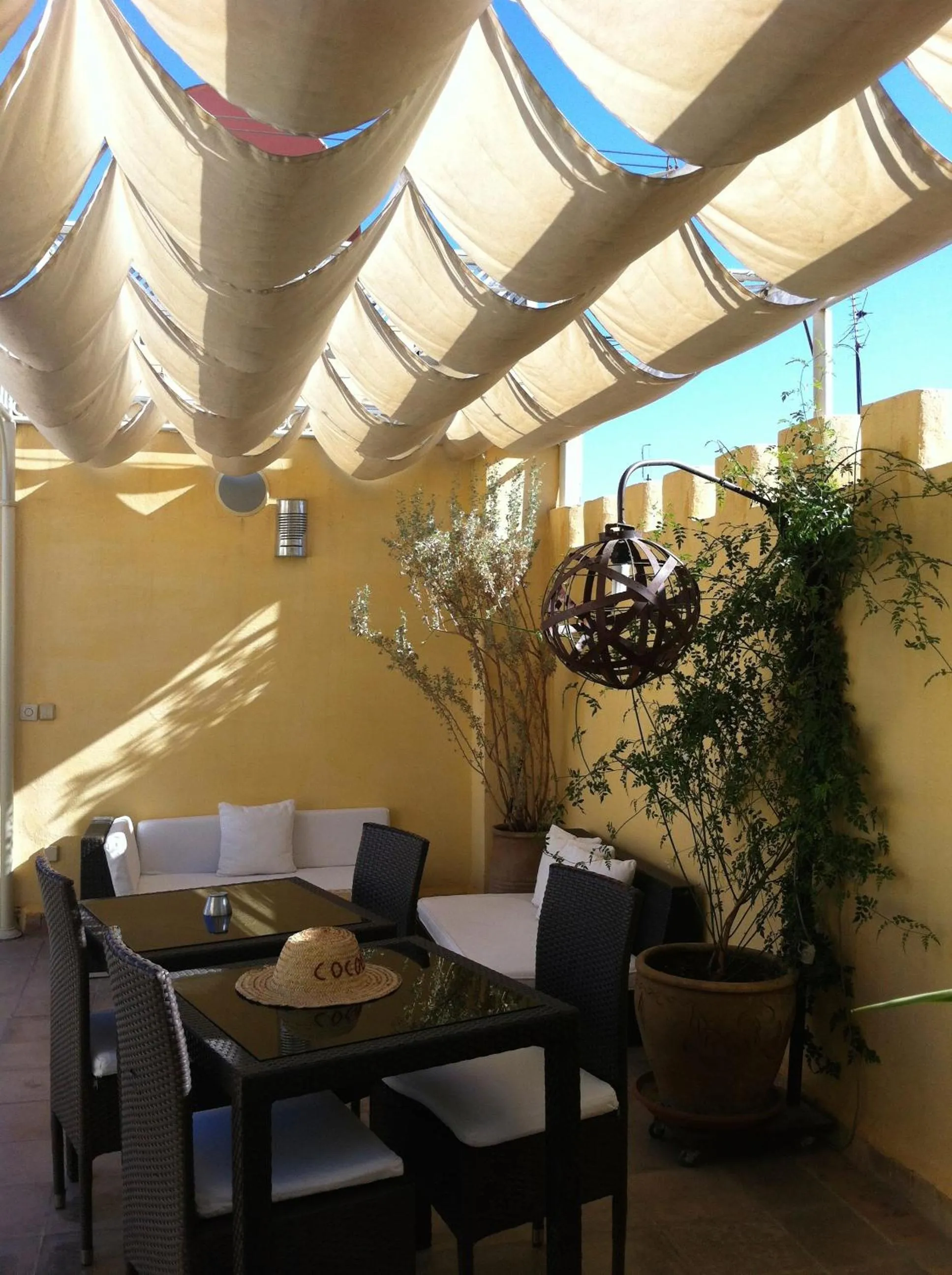 On site in Riad Cocoon