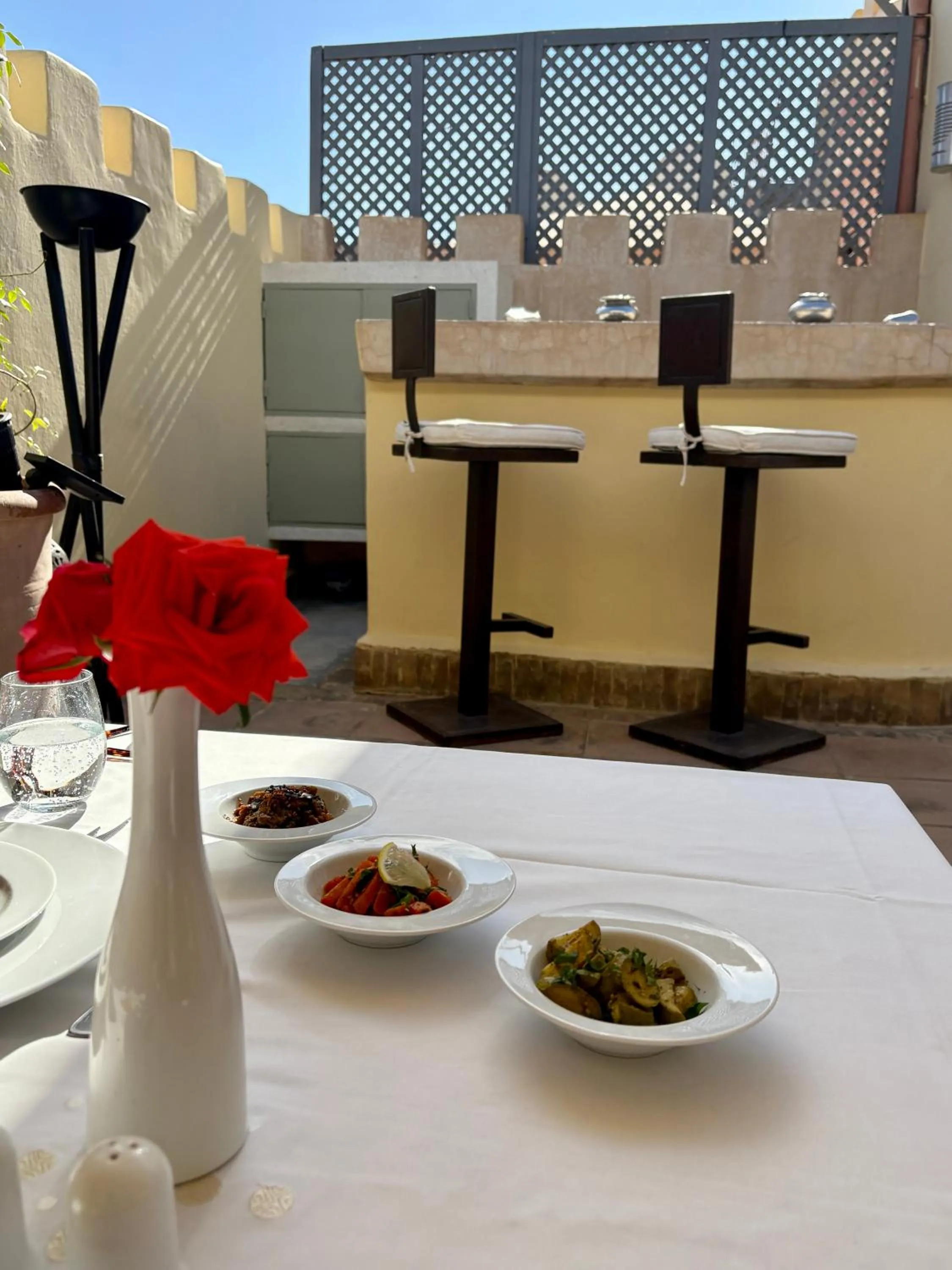 Restaurant/places to eat in Riad Cocoon