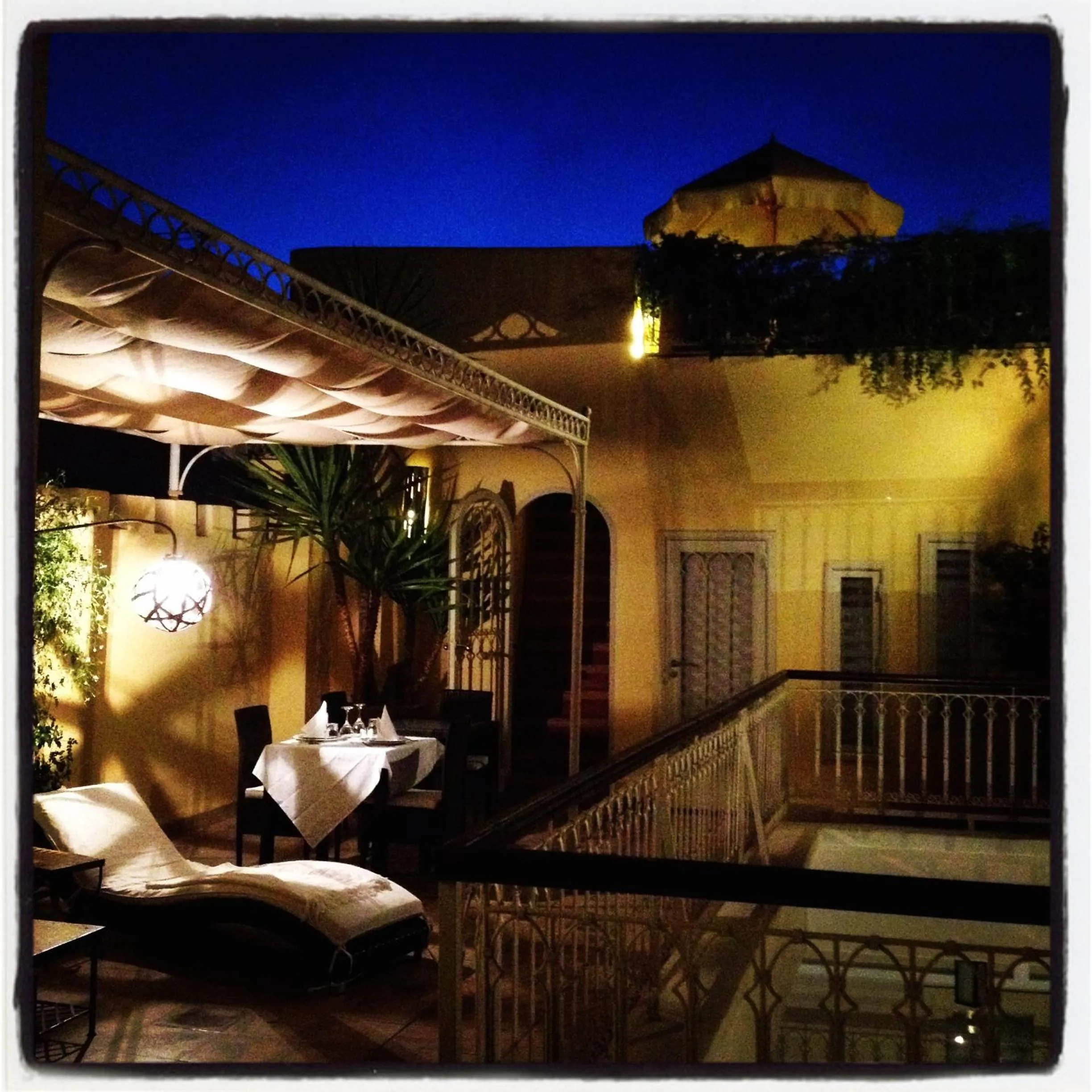 Balcony/Terrace in Riad Cocoon