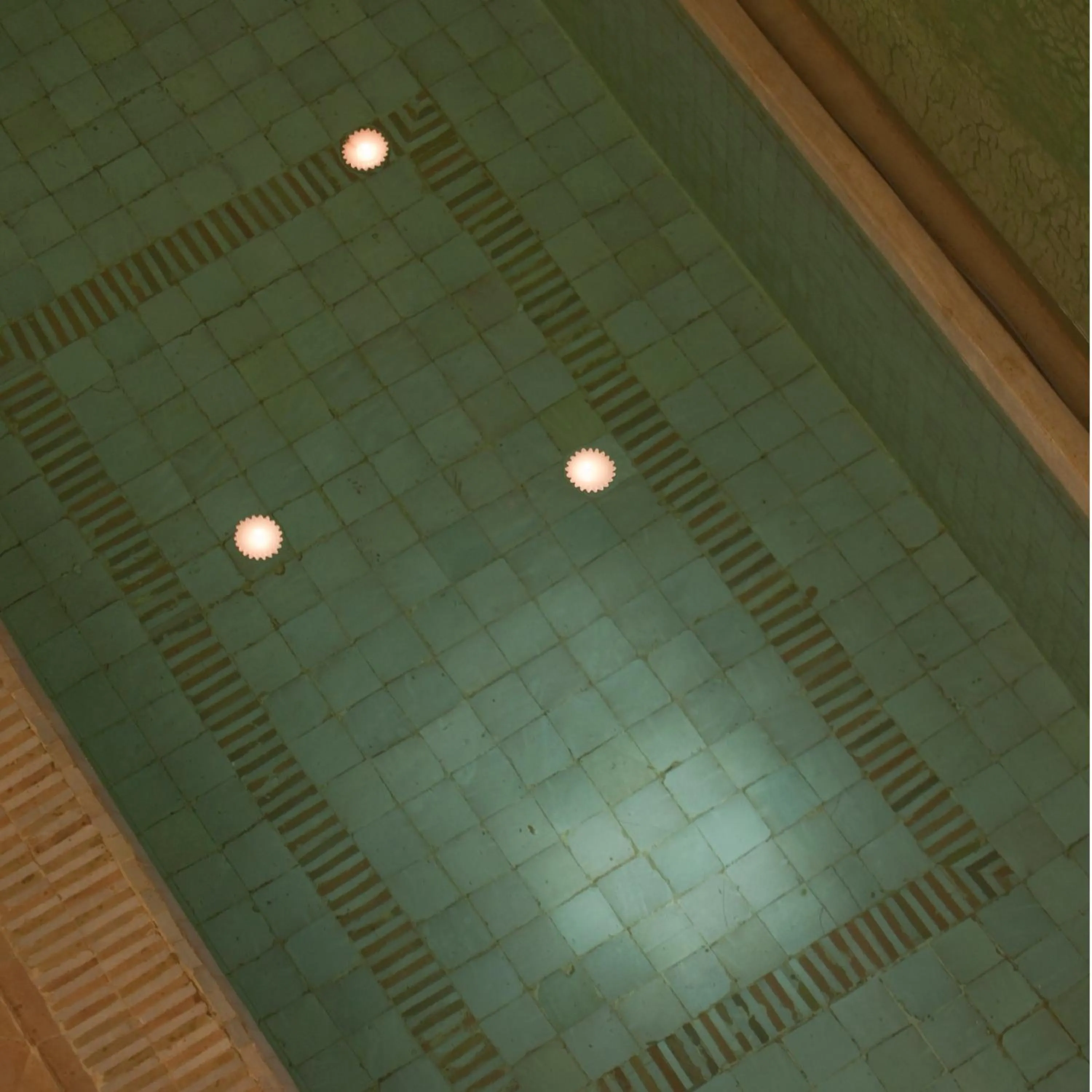 Pool view in Riad Cocoon