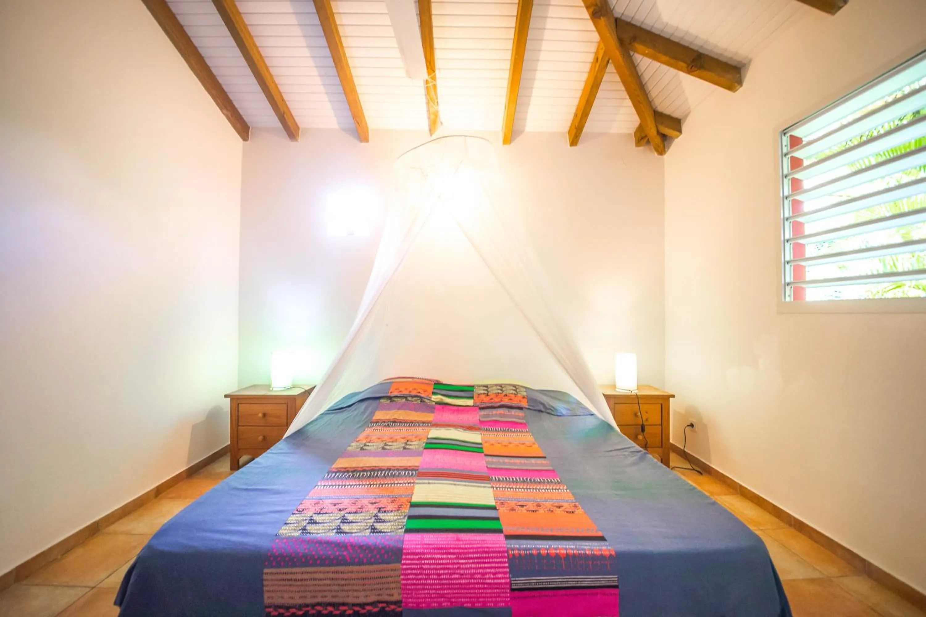 Bed in Sunset Surf Camp