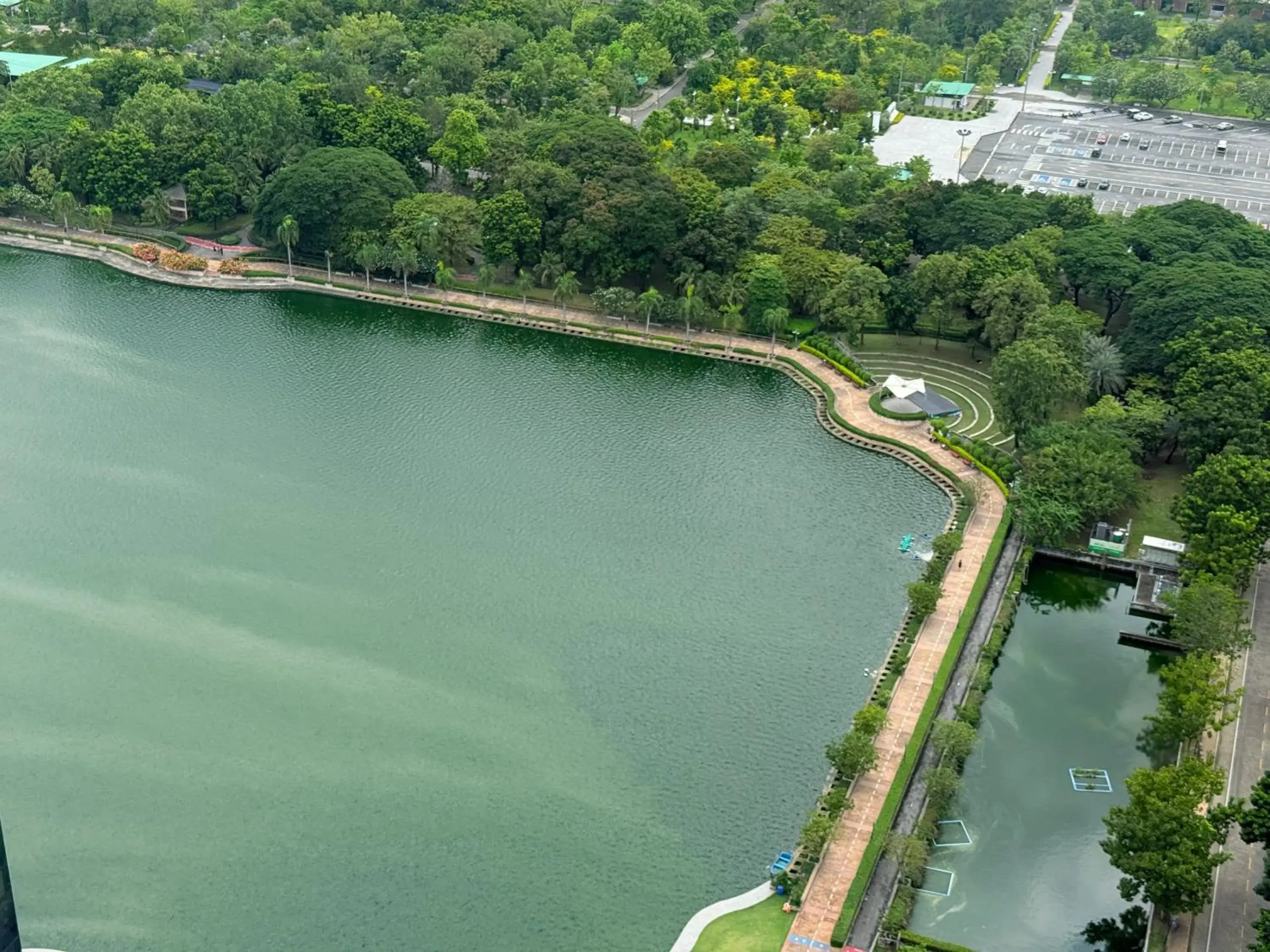 Lake view in Column Bangkok Hotel Lake view in Column Bangkok Hotel